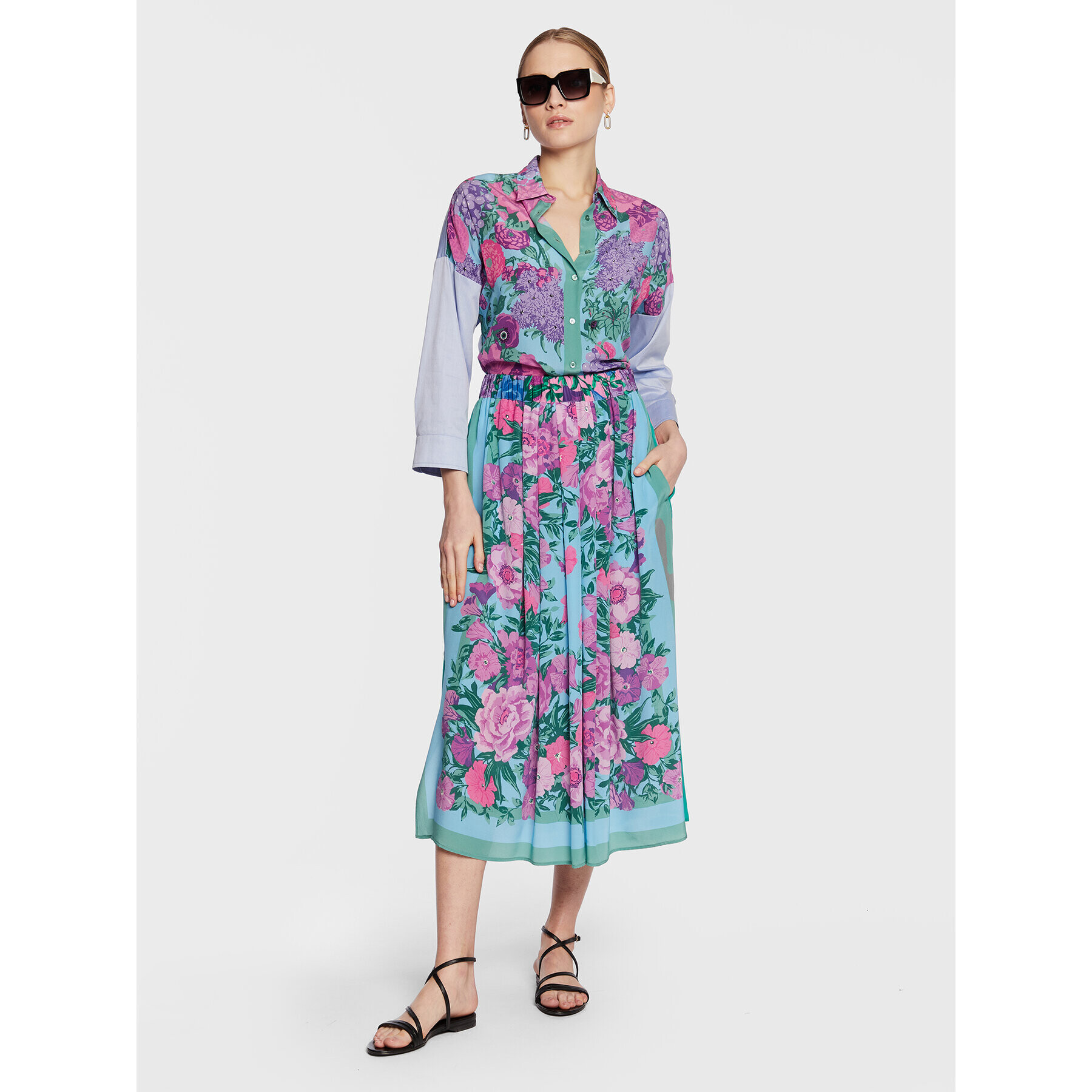 Weekend Max Mara Риза Orata 23511104 Цветен Regular Fit - Pepit.bg