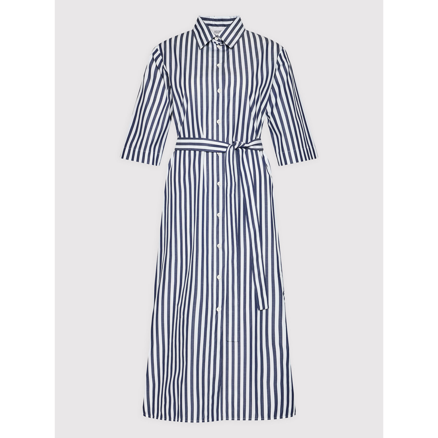 Weekend Max Mara Рокля тип риза Dialogo 32210226 Тъмносин Regular Fit - Pepit.bg