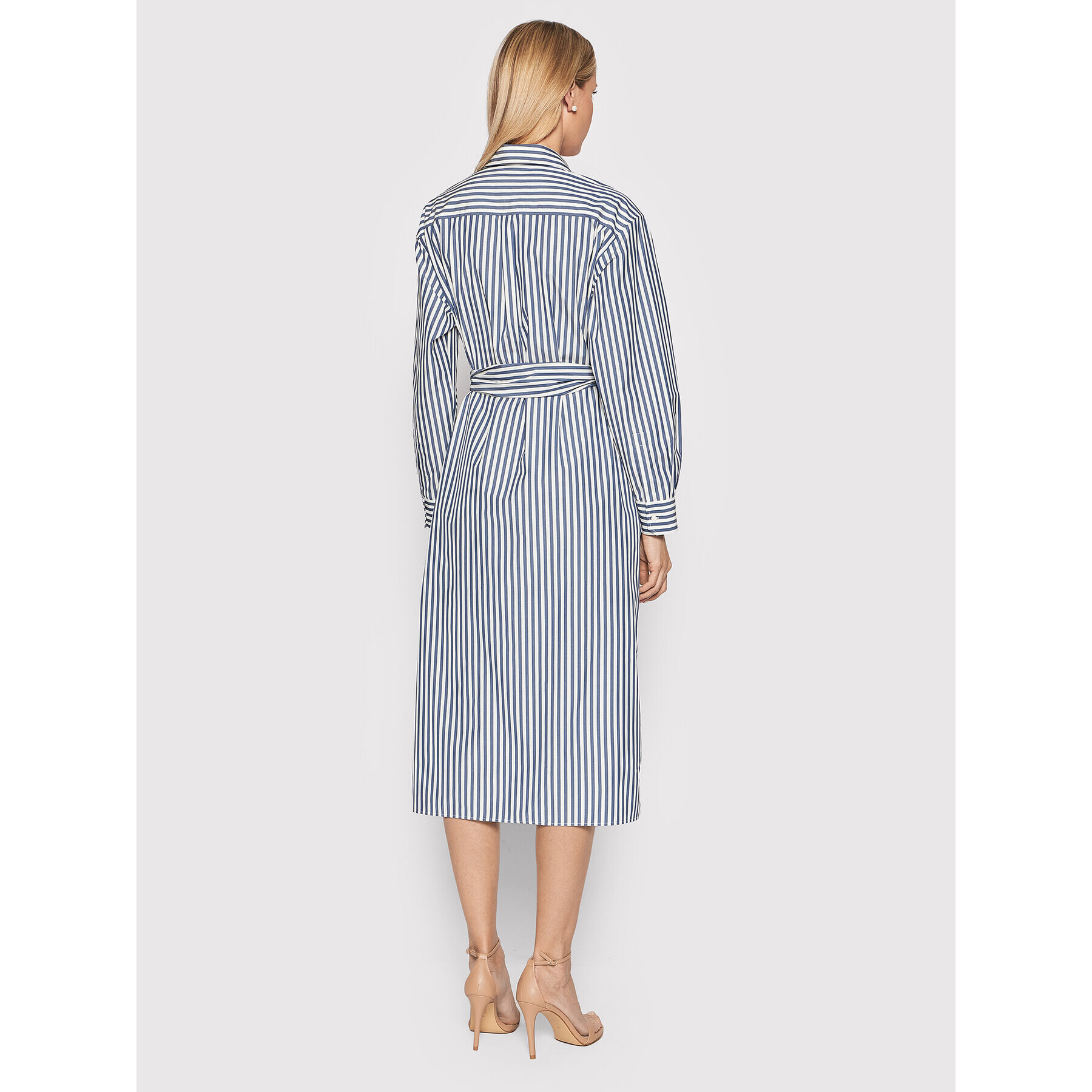 Weekend Max Mara Рокля тип риза Remo 52212621 Тъмносин Regular Fit - Pepit.bg