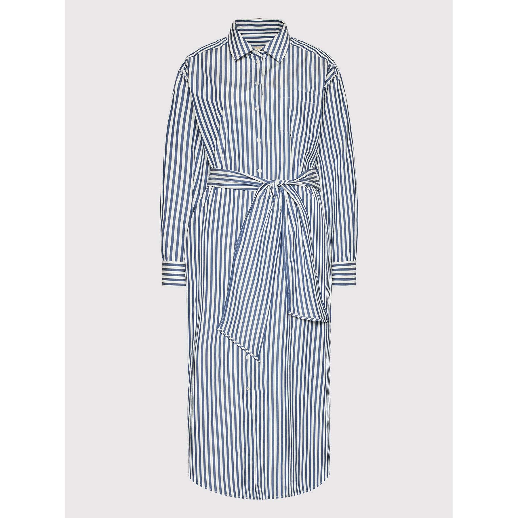 Weekend Max Mara Рокля тип риза Remo 52212621 Тъмносин Regular Fit - Pepit.bg