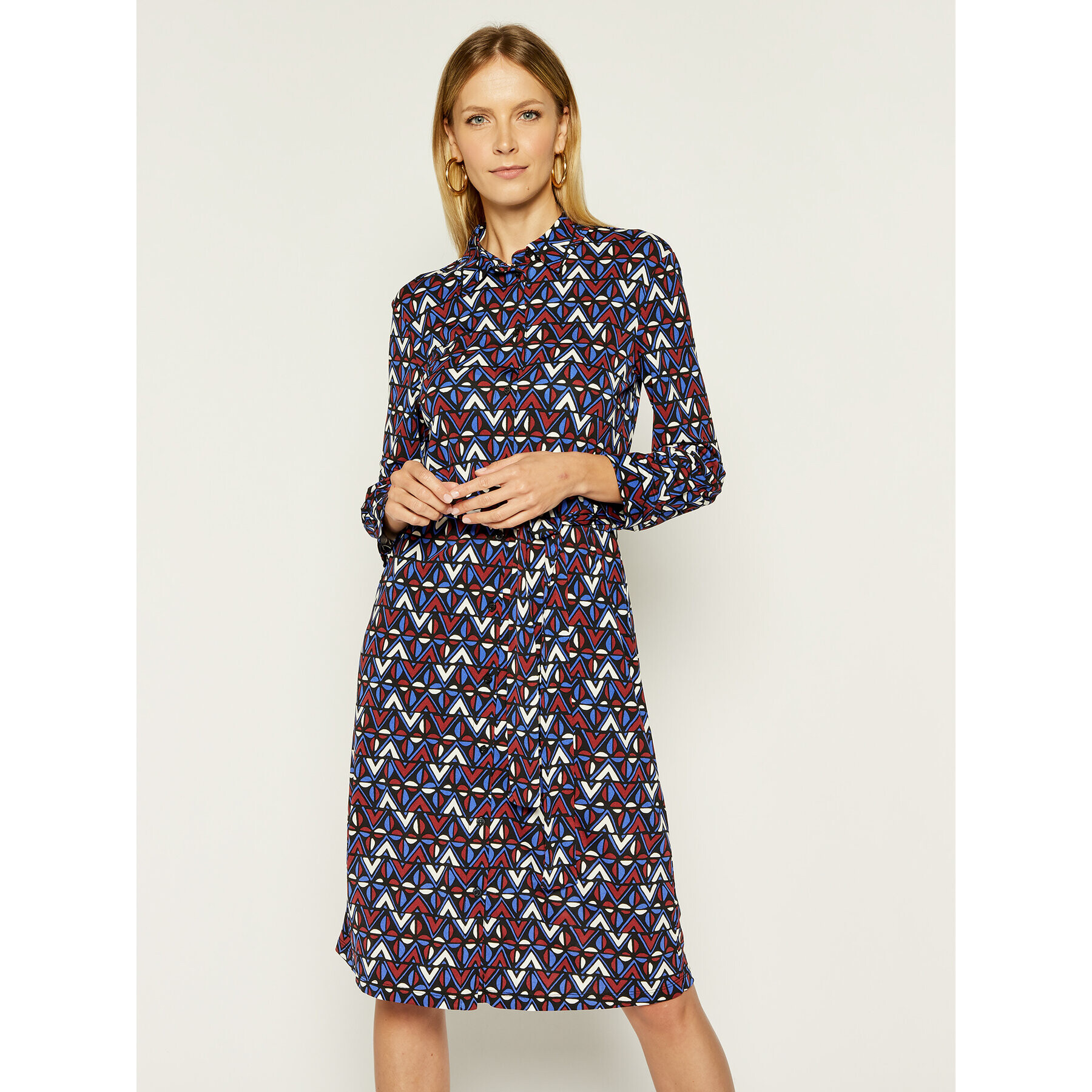 Weekend Max Mara Рокля тип риза Senape 56210401 Цветен Regular Fit - Pepit.bg
