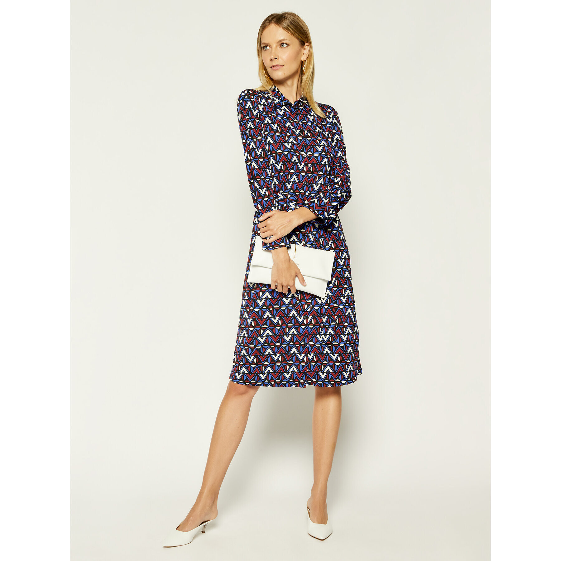 Weekend Max Mara Рокля тип риза Senape 56210401 Цветен Regular Fit - Pepit.bg