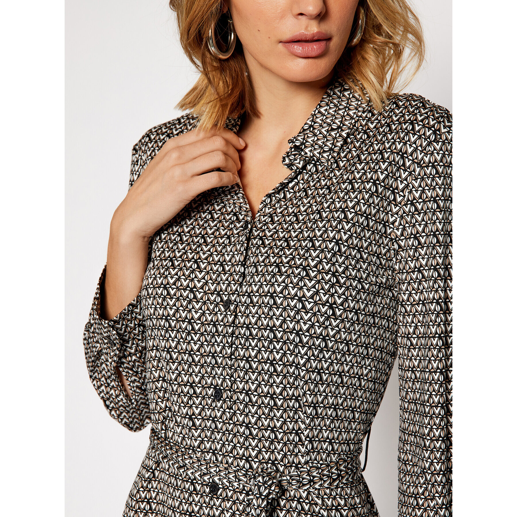Weekend Max Mara Рокля тип риза Senape 56210401 Цветен Regular Fit - Pepit.bg