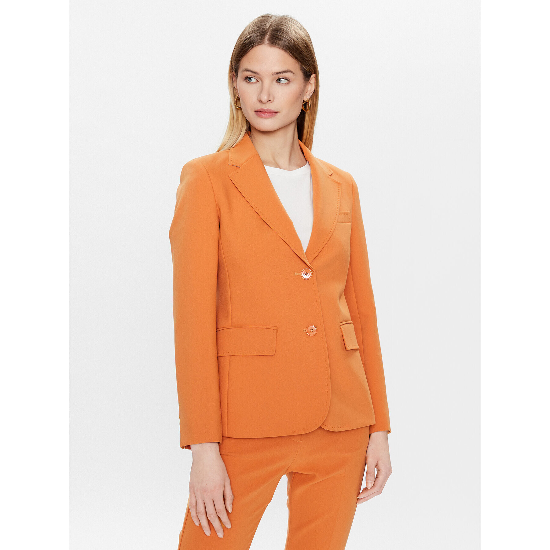 Weekend Max Mara Сако Uva 2350410237 Оранжев Regular Fit - Pepit.bg