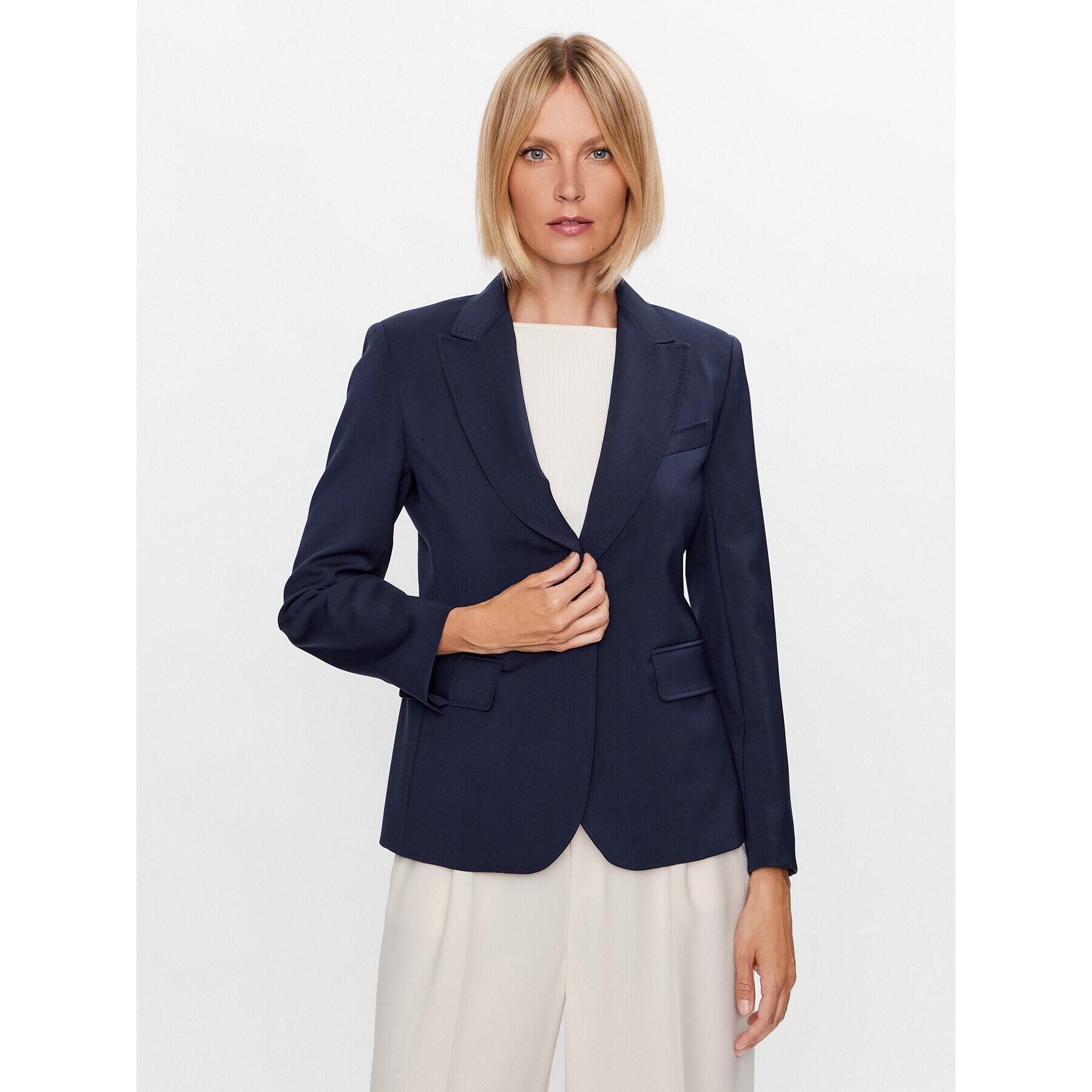 Weekend Max Mara Сако Valda 23504604 Тъмносин Regular Fit - Pepit.bg