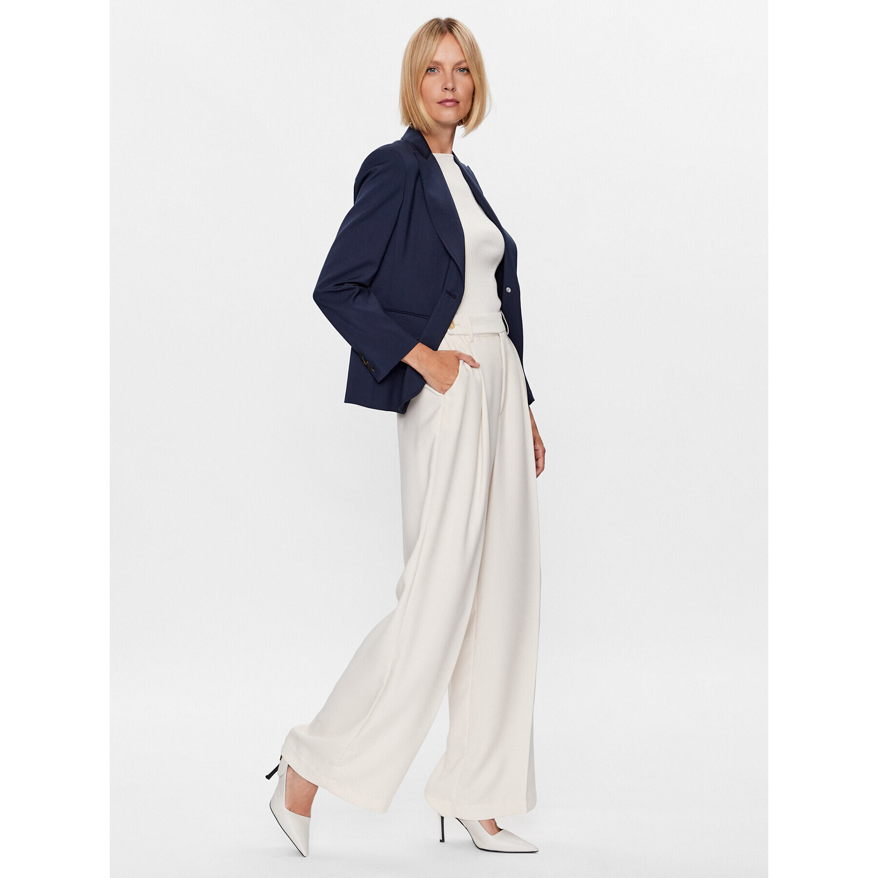Weekend Max Mara Сако Valda 23504604 Тъмносин Regular Fit - Pepit.bg