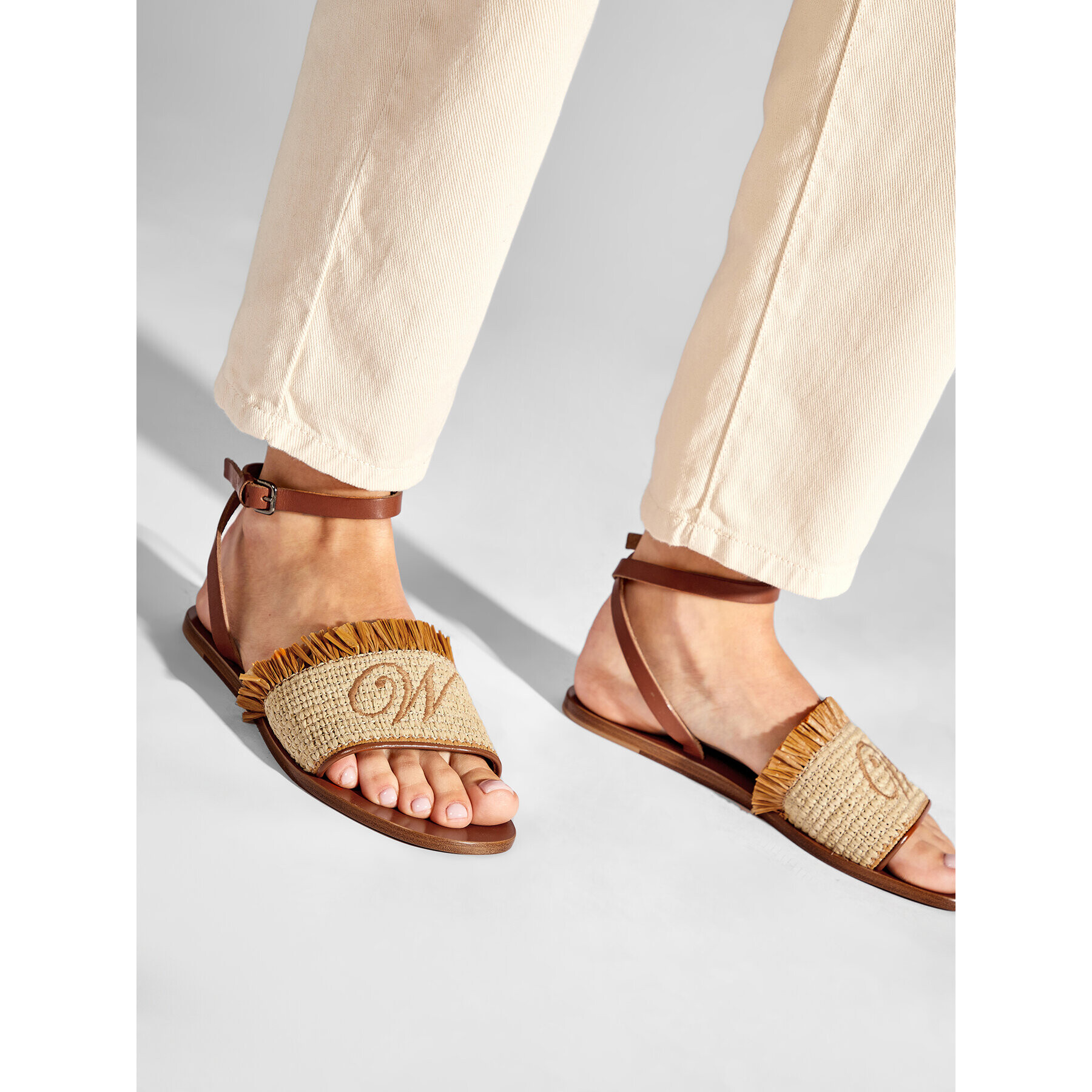 Weekend Max Mara Сандали Acacia 55210524600 Кафяв - Pepit.bg