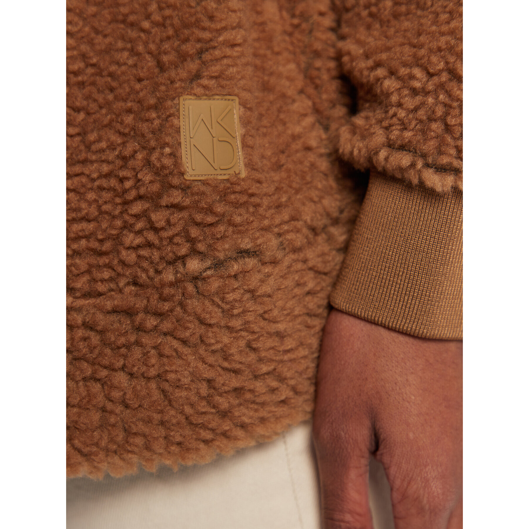 Weekend Max Mara Суитшърт Ribera 59260323 Бежов Oversize - Pepit.bg