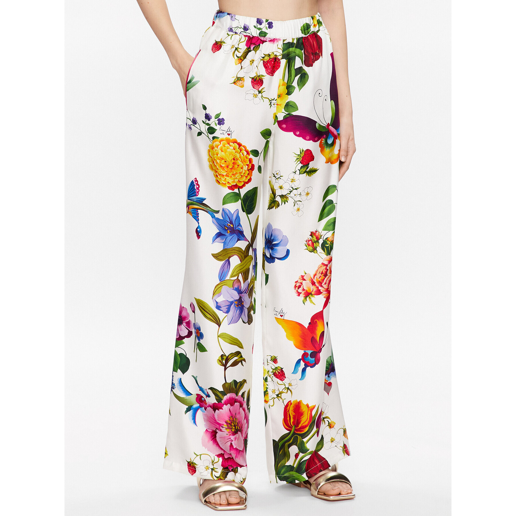 Weekend Max Mara Текстилни панталони Neo 2351310231 Цветен Regular Fit - Pepit.bg