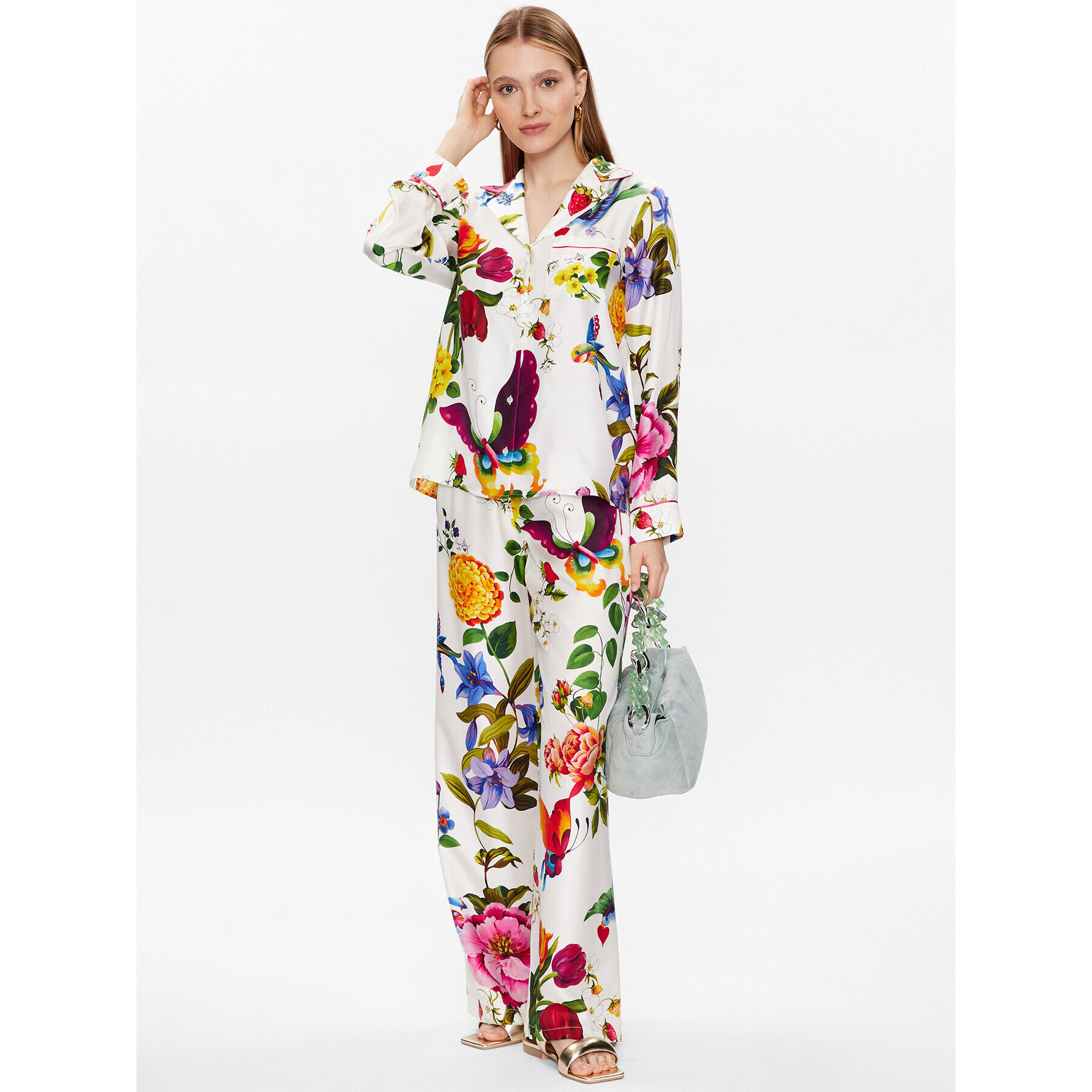 Weekend Max Mara Текстилни панталони Neo 2351310231 Цветен Regular Fit - Pepit.bg