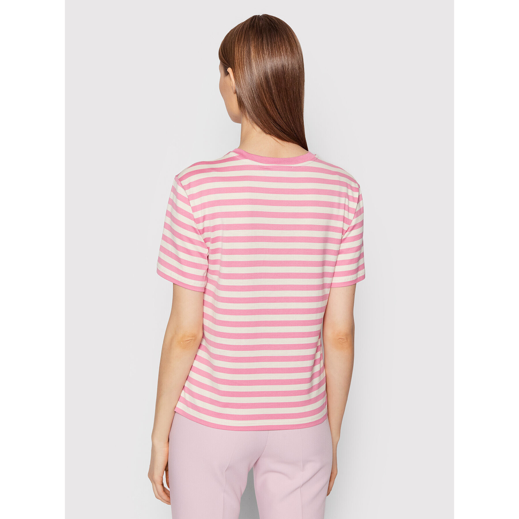 Weekend Max Mara Тишърт Adepto 59710327 Розов Regular Fit - Pepit.bg