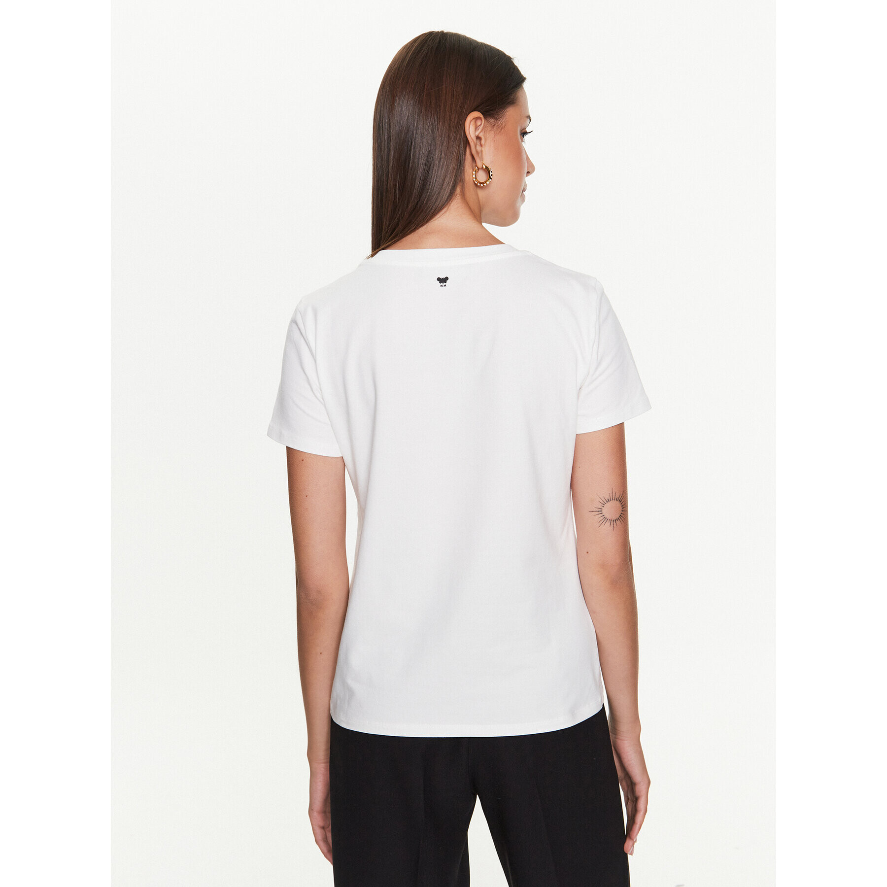 Weekend Max Mara Тишърт Chopin 2359710431600 Бял Regular Fit - Pepit.bg
