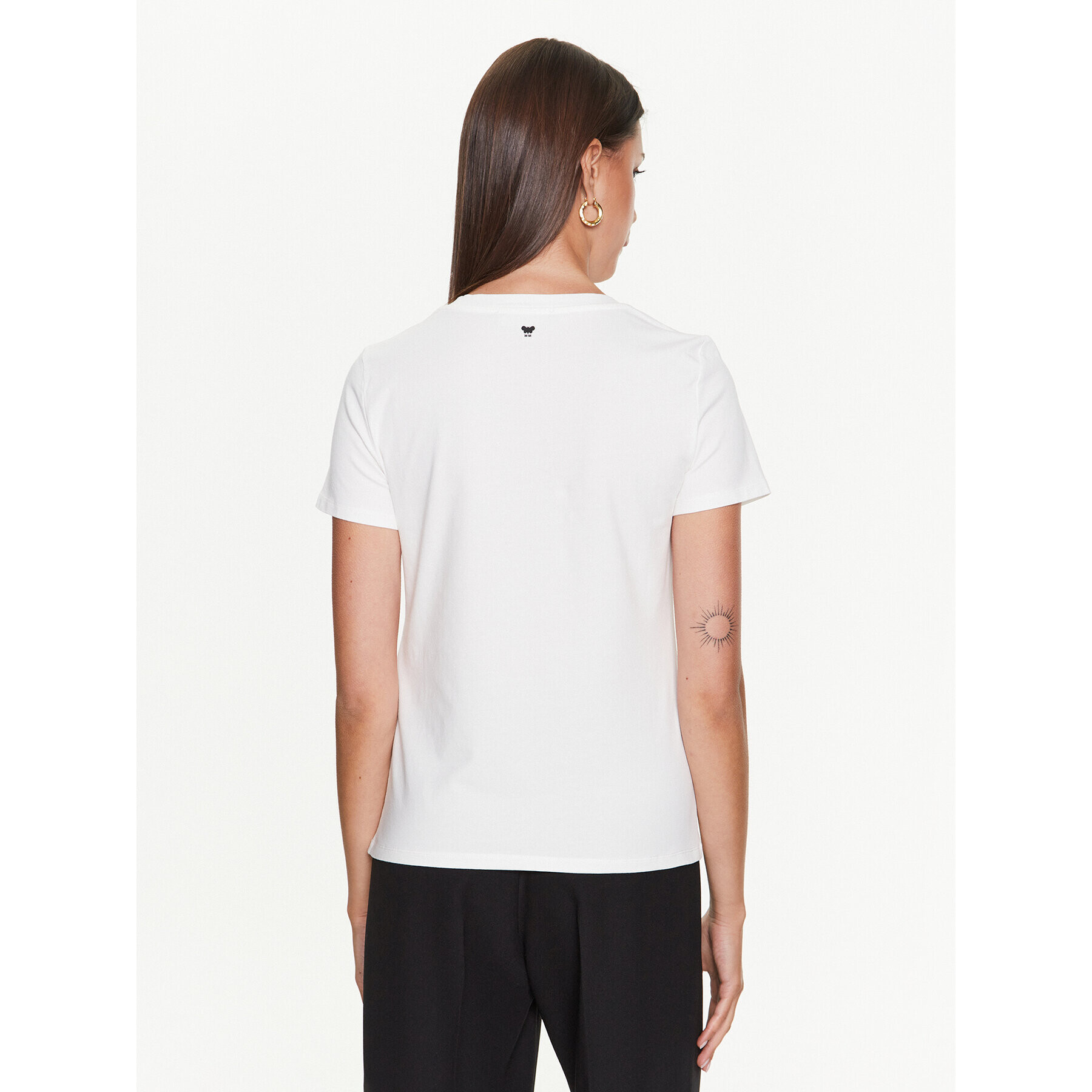 Weekend Max Mara Тишърт Chopin 2359710431600 Бял Regular Fit - Pepit.bg
