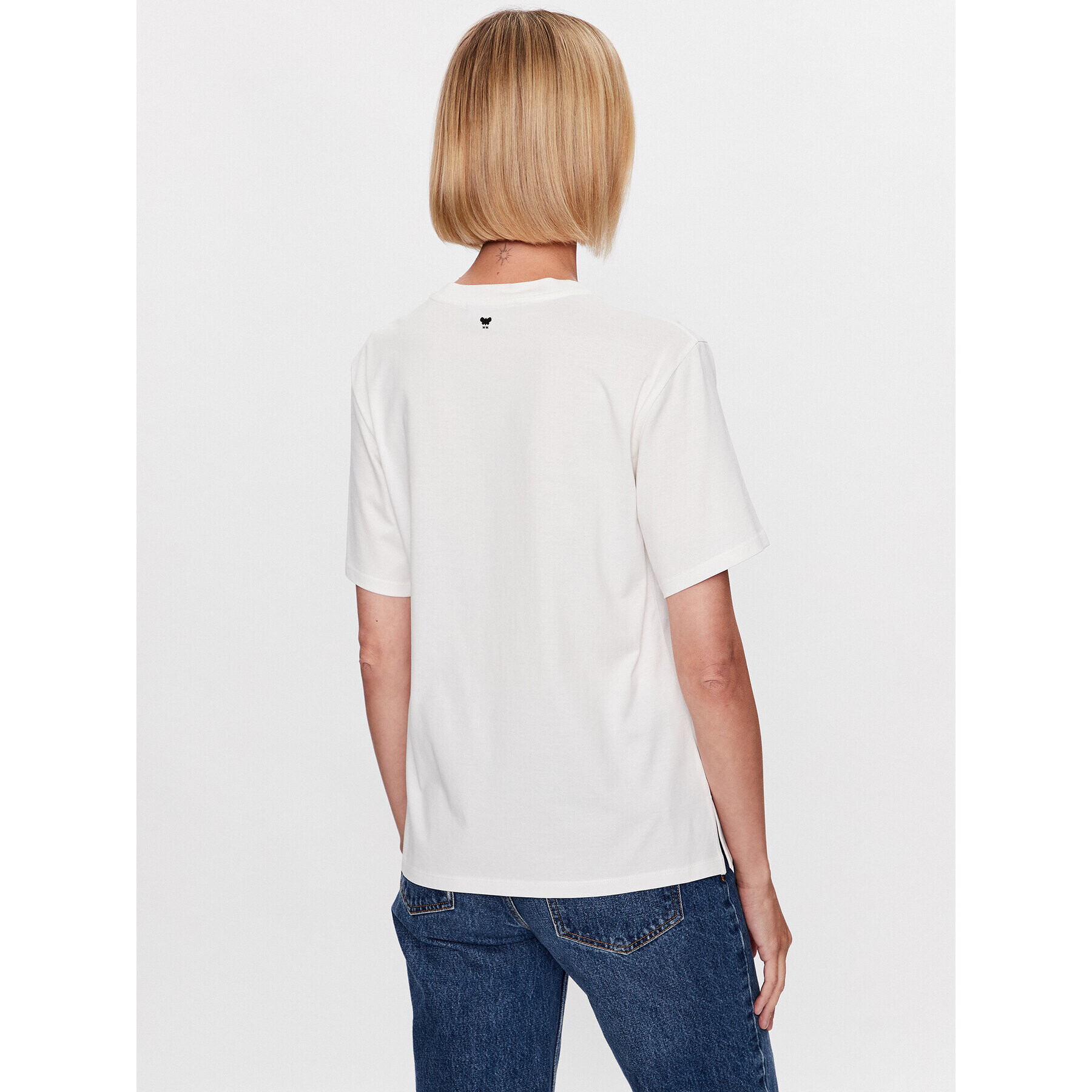 Weekend Max Mara Тишърт Denaro 23597605 Бял Regular Fit - Pepit.bg