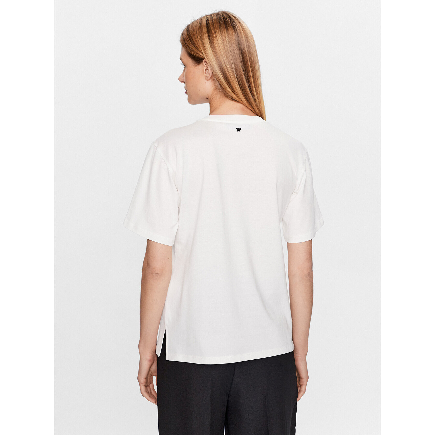Weekend Max Mara Тишърт Denaro 2359760539 Бял Regular Fit - Pepit.bg