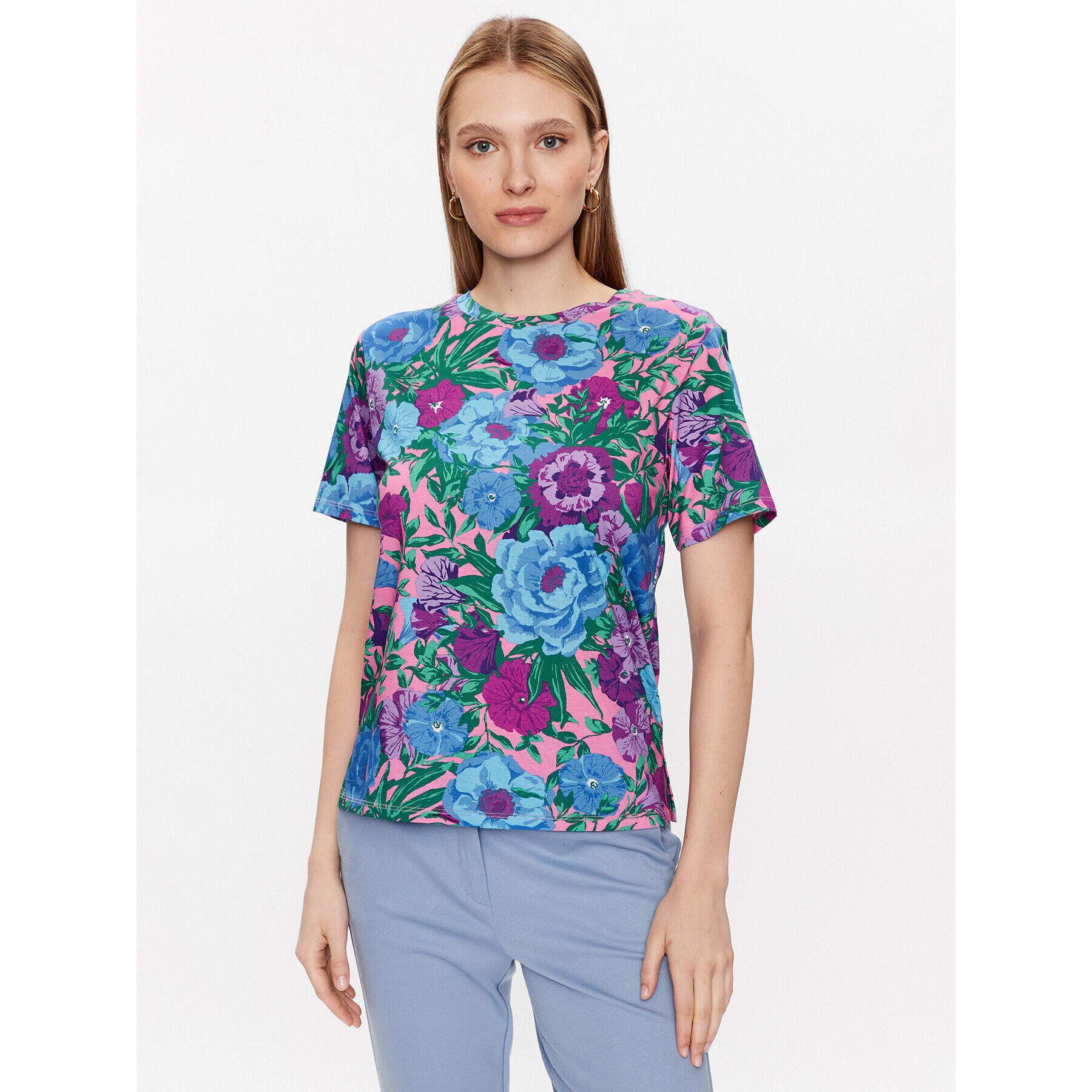 Weekend Max Mara Тишърт Dula 2359710231 Цветен Regular Fit - Pepit.bg