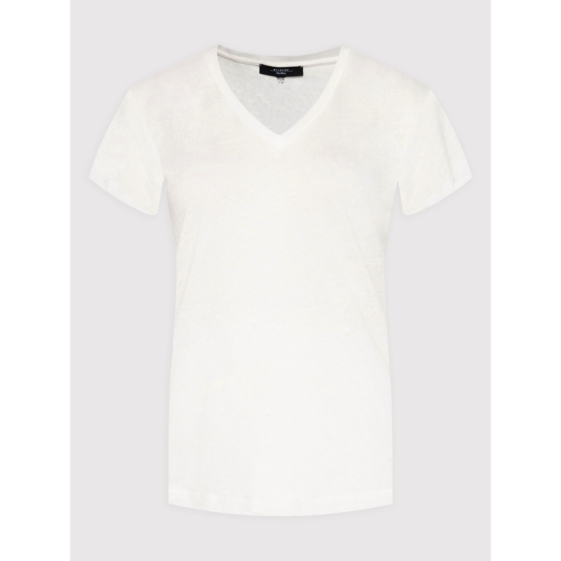 Weekend Max Mara Тишърт Eliseo 59410221 Бял Regular Fit - Pepit.bg