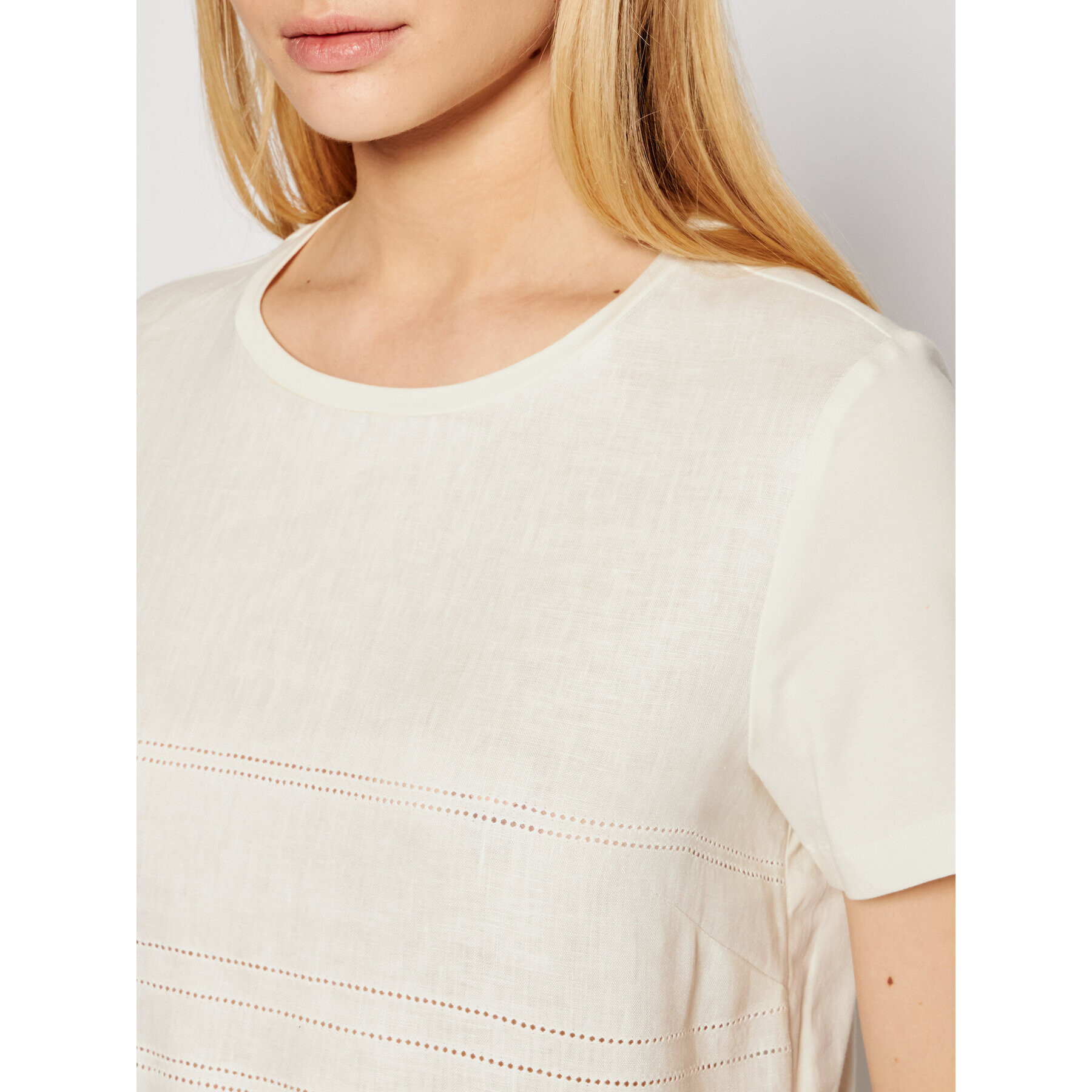 Weekend Max Mara Тишърт Gessy 59411911 Бежов Regular Fit - Pepit.bg