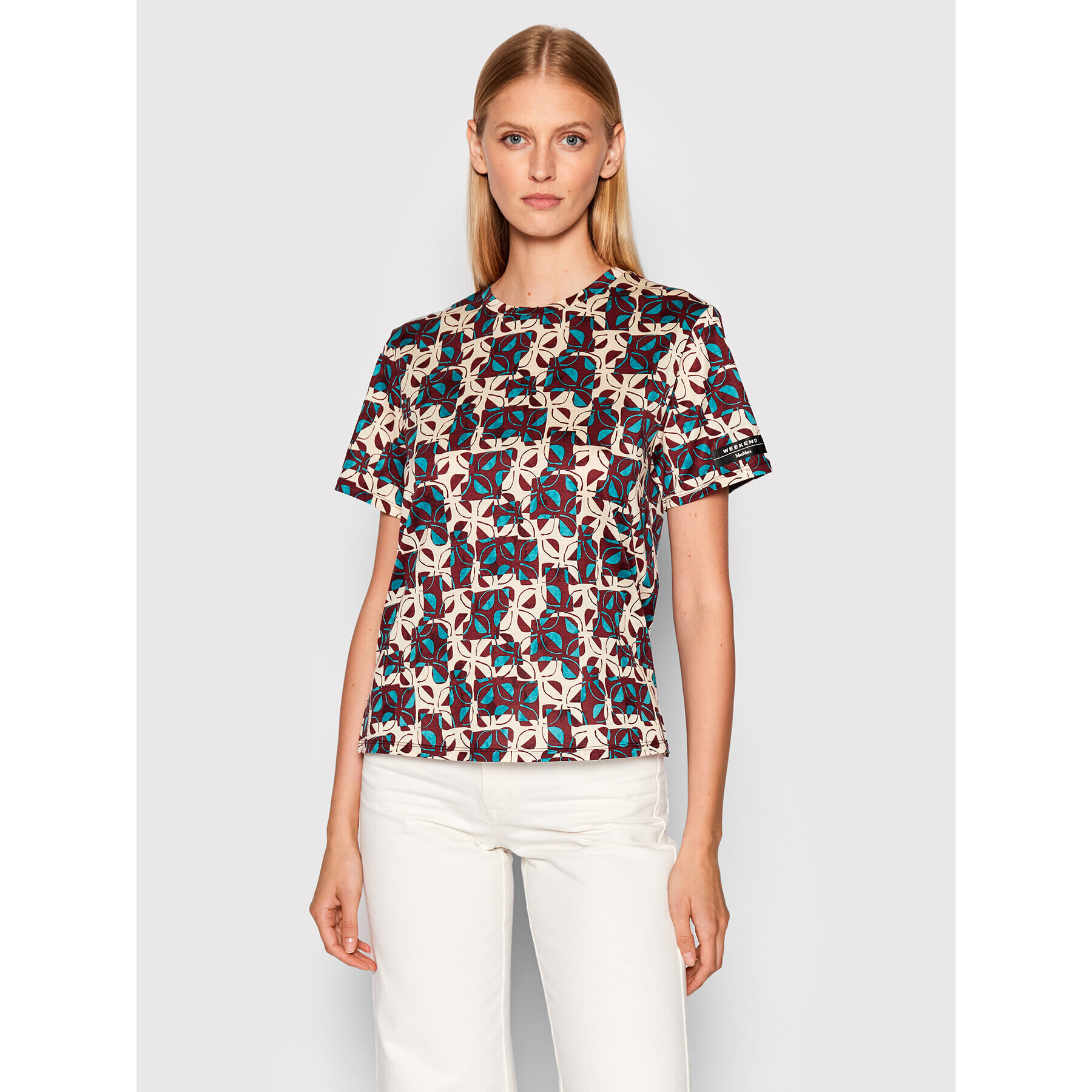 Weekend Max Mara Тишърт Jerzu 59760229 Цветен Regular Fit - Pepit.bg