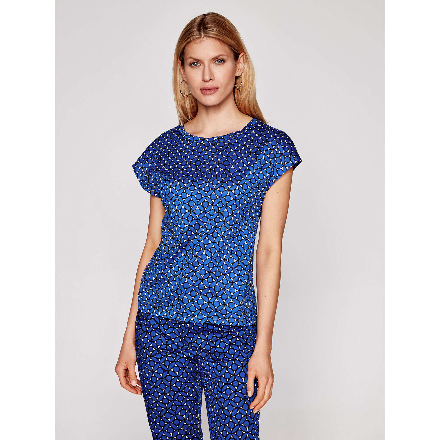 Weekend Max Mara Тишърт Mirto 59411811 Тъмносин Regular Fit - Pepit.bg