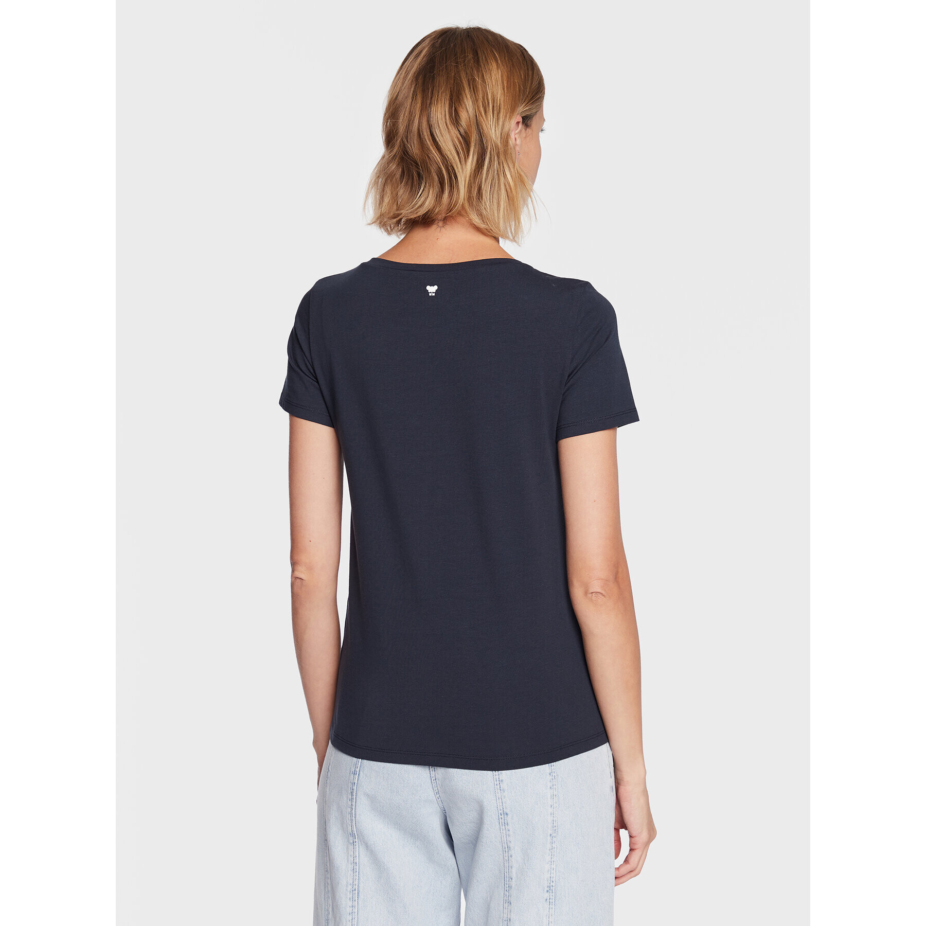 Weekend Max Mara Тишърт Multib 2359710437 Тъмносин Regular Fit - Pepit.bg