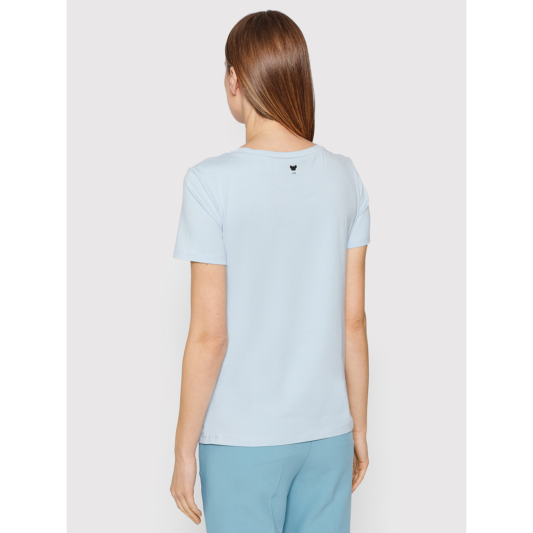Weekend Max Mara Тишърт Multib 59710227 Син Regular Fit - Pepit.bg