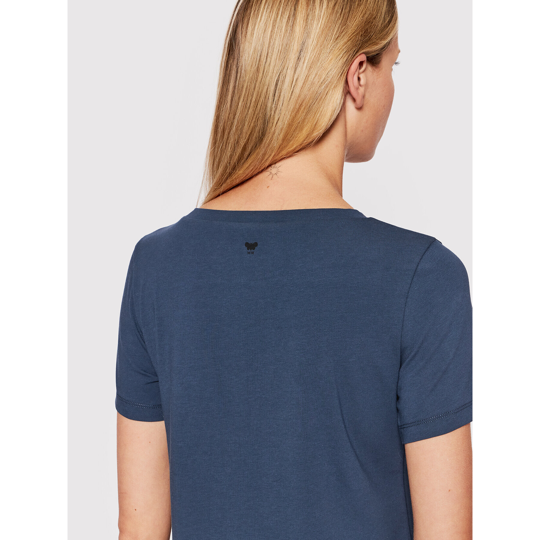 Weekend Max Mara Тишърт Multib 59760129 Тъмносин Regular Fit - Pepit.bg