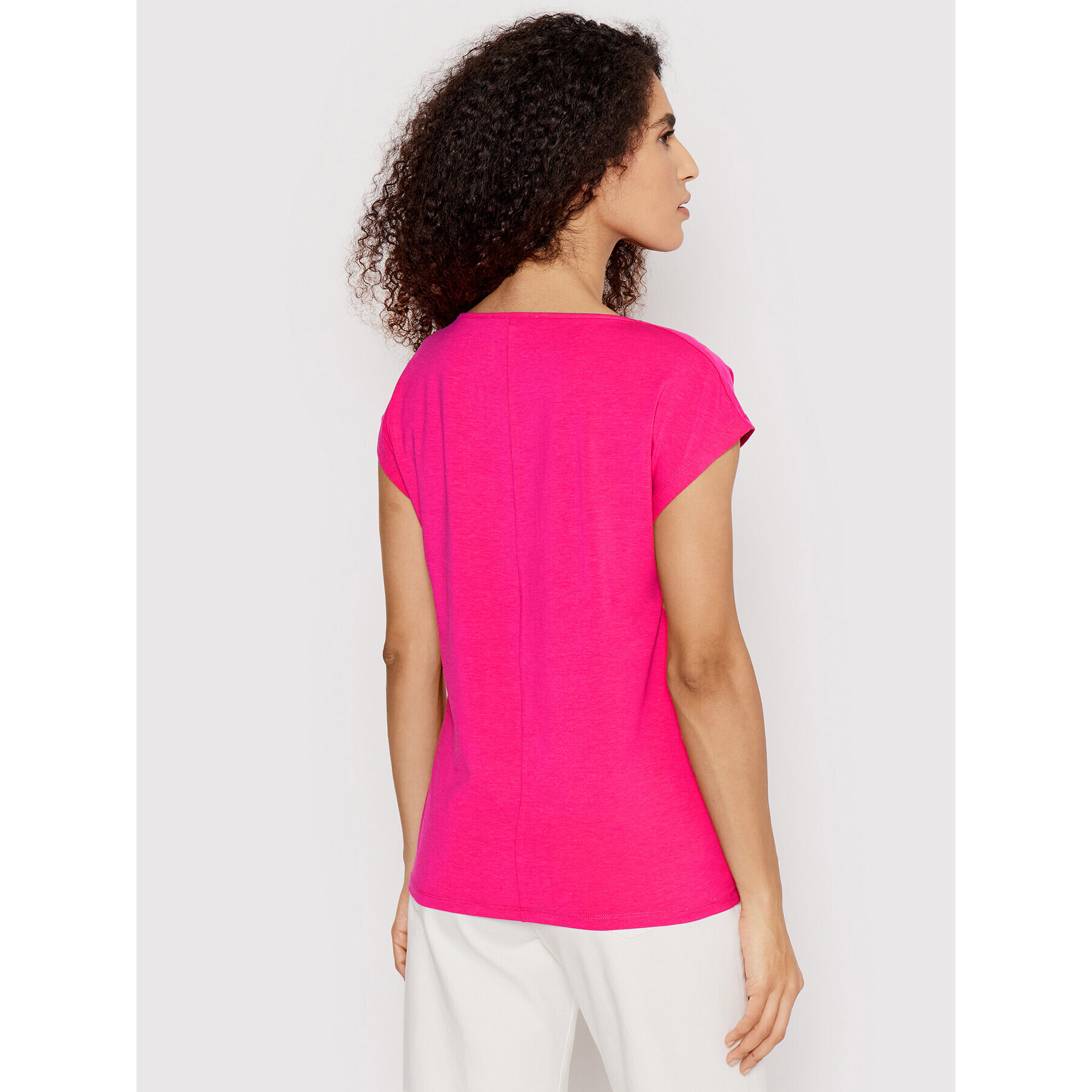 Weekend Max Mara Тишърт Multid 59410621600 Розов Regular Fit - Pepit.bg