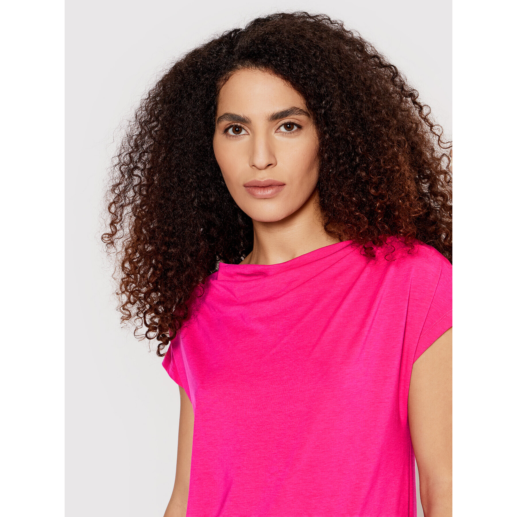 Weekend Max Mara Тишърт Multid 59410621600 Розов Regular Fit - Pepit.bg