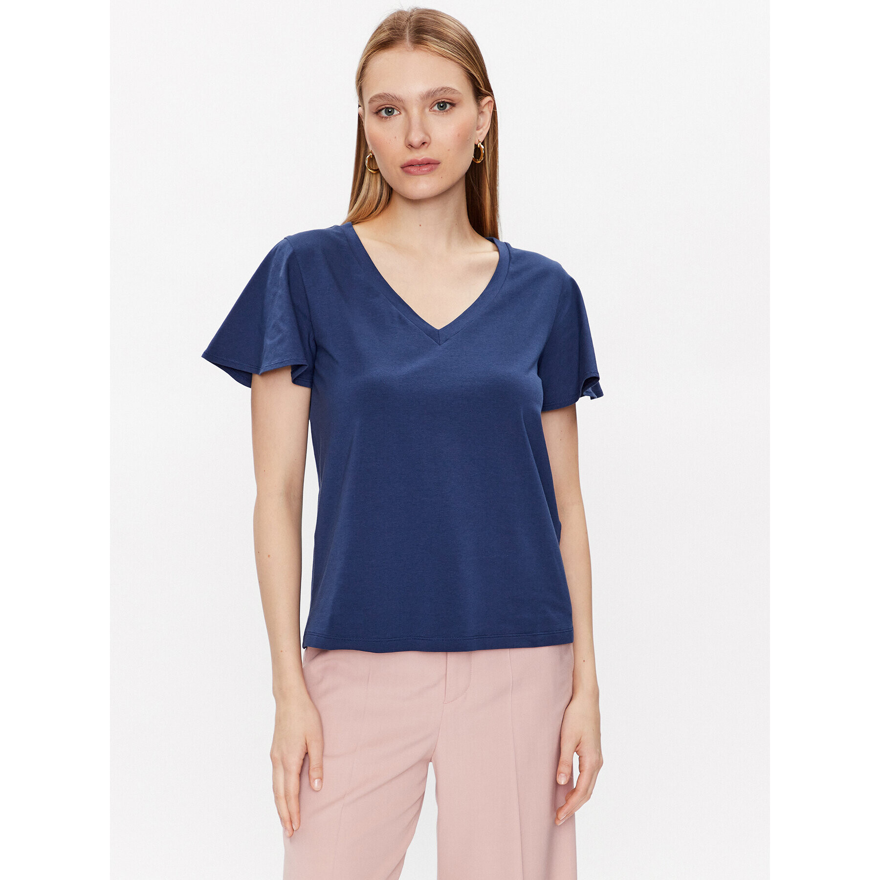 Weekend Max Mara Тишърт Multie 2359410731 Тъмносин Regular Fit - Pepit.bg