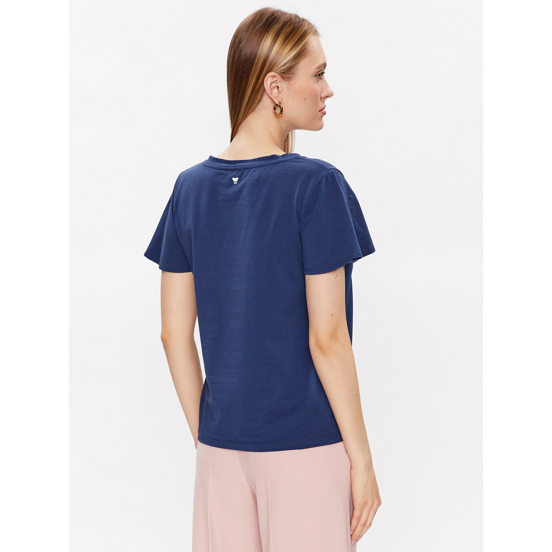 Weekend Max Mara Тишърт Multie 2359410731 Тъмносин Regular Fit - Pepit.bg