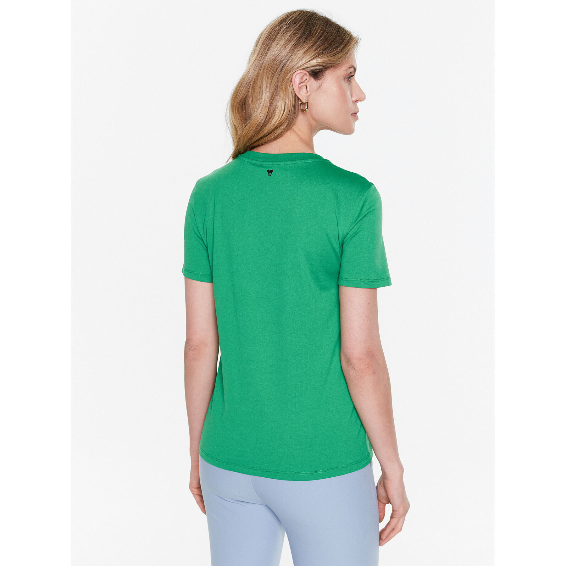 Weekend Max Mara Тишърт Polka 23597102 Зелен Regular Fit - Pepit.bg