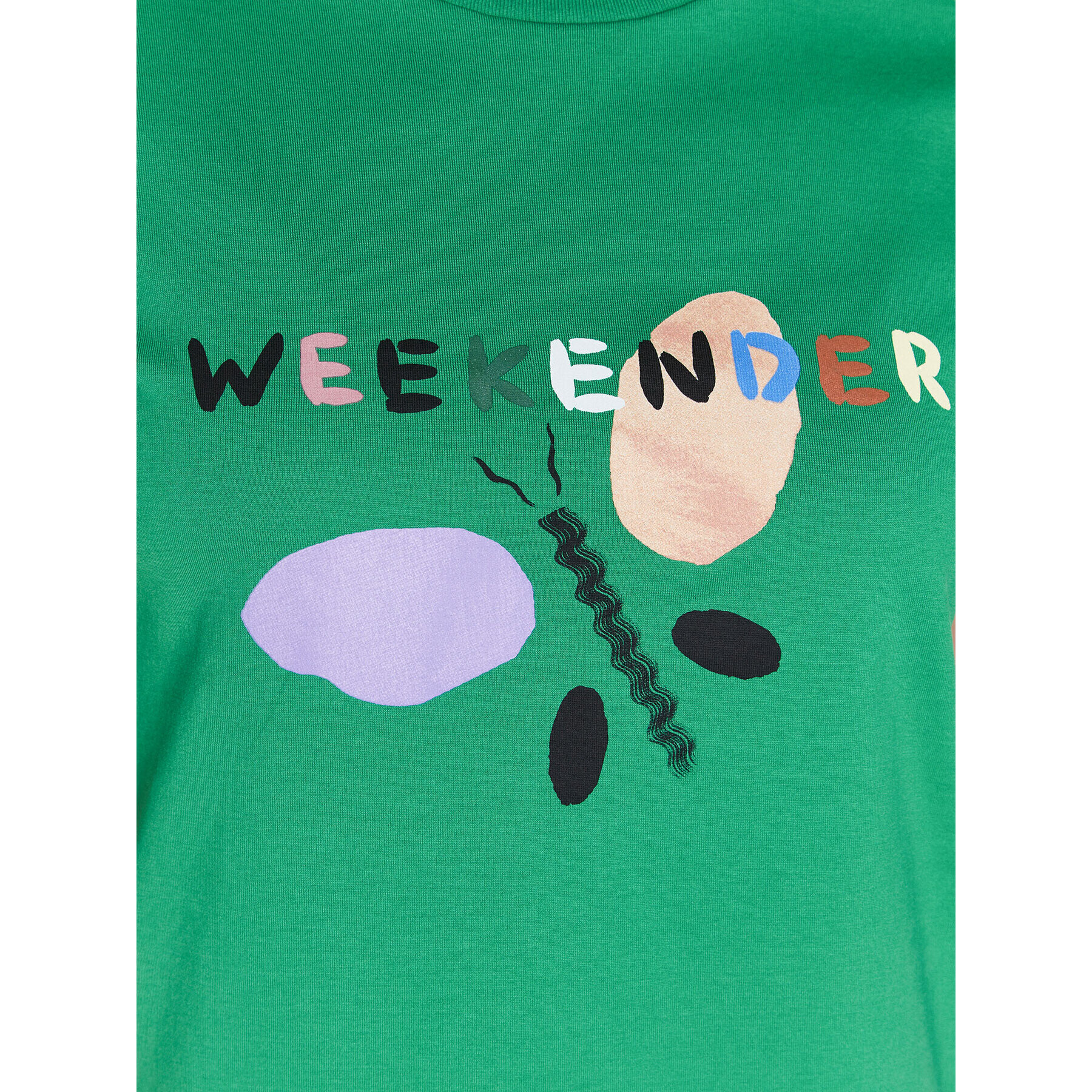 Weekend Max Mara Тишърт Polka 23597102 Зелен Regular Fit - Pepit.bg