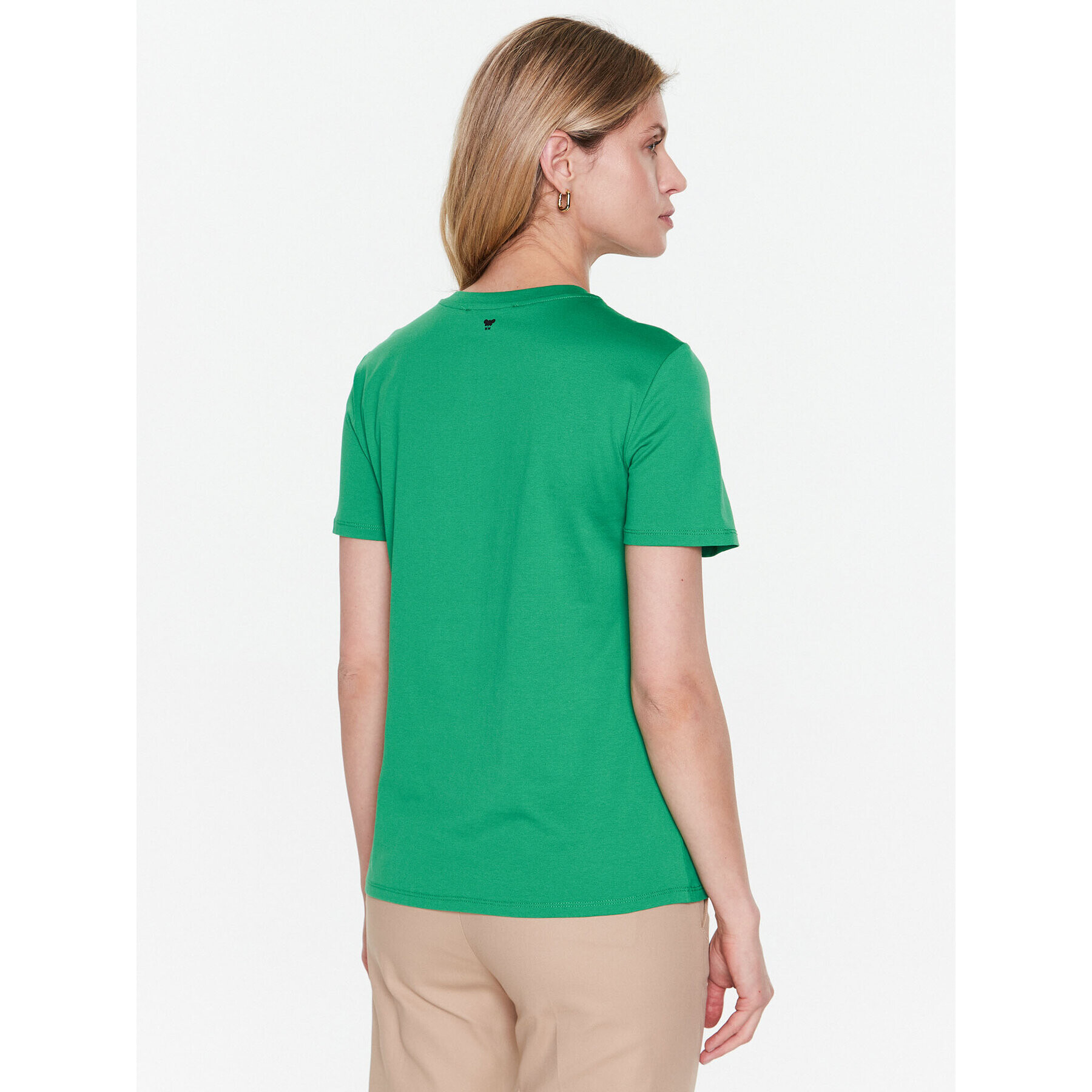 Weekend Max Mara Тишърт Polka 23597102 Зелен Regular Fit - Pepit.bg
