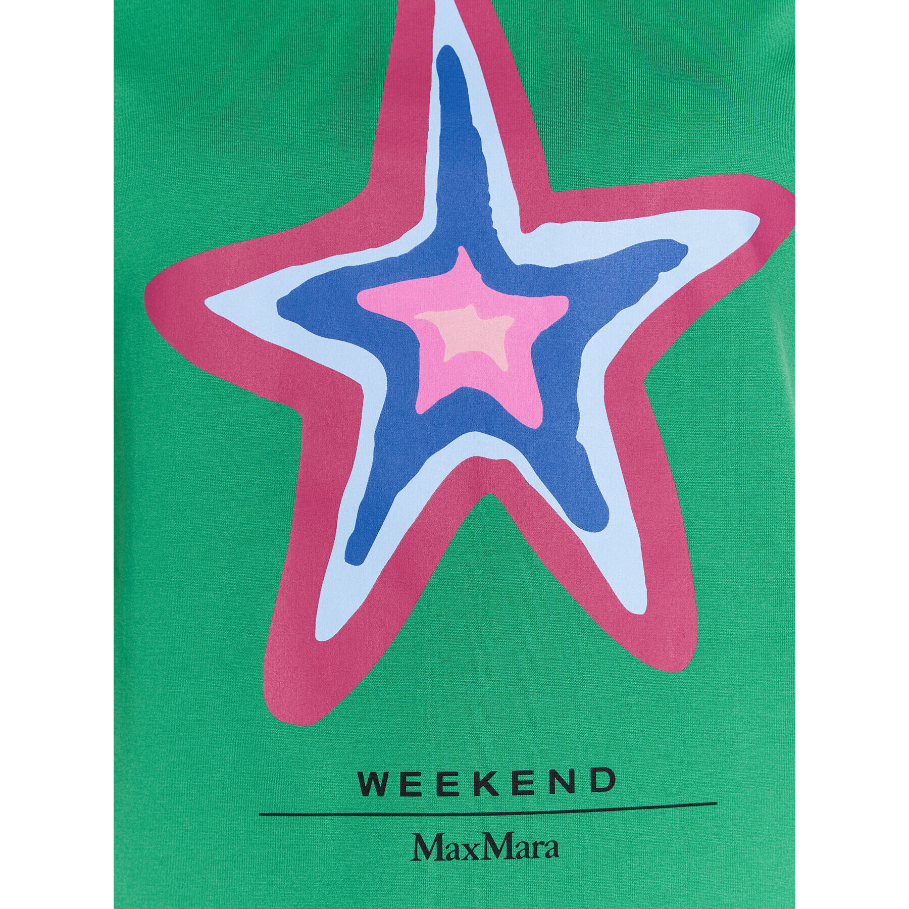 Weekend Max Mara Тишърт Polka 23597102 Зелен Regular Fit - Pepit.bg