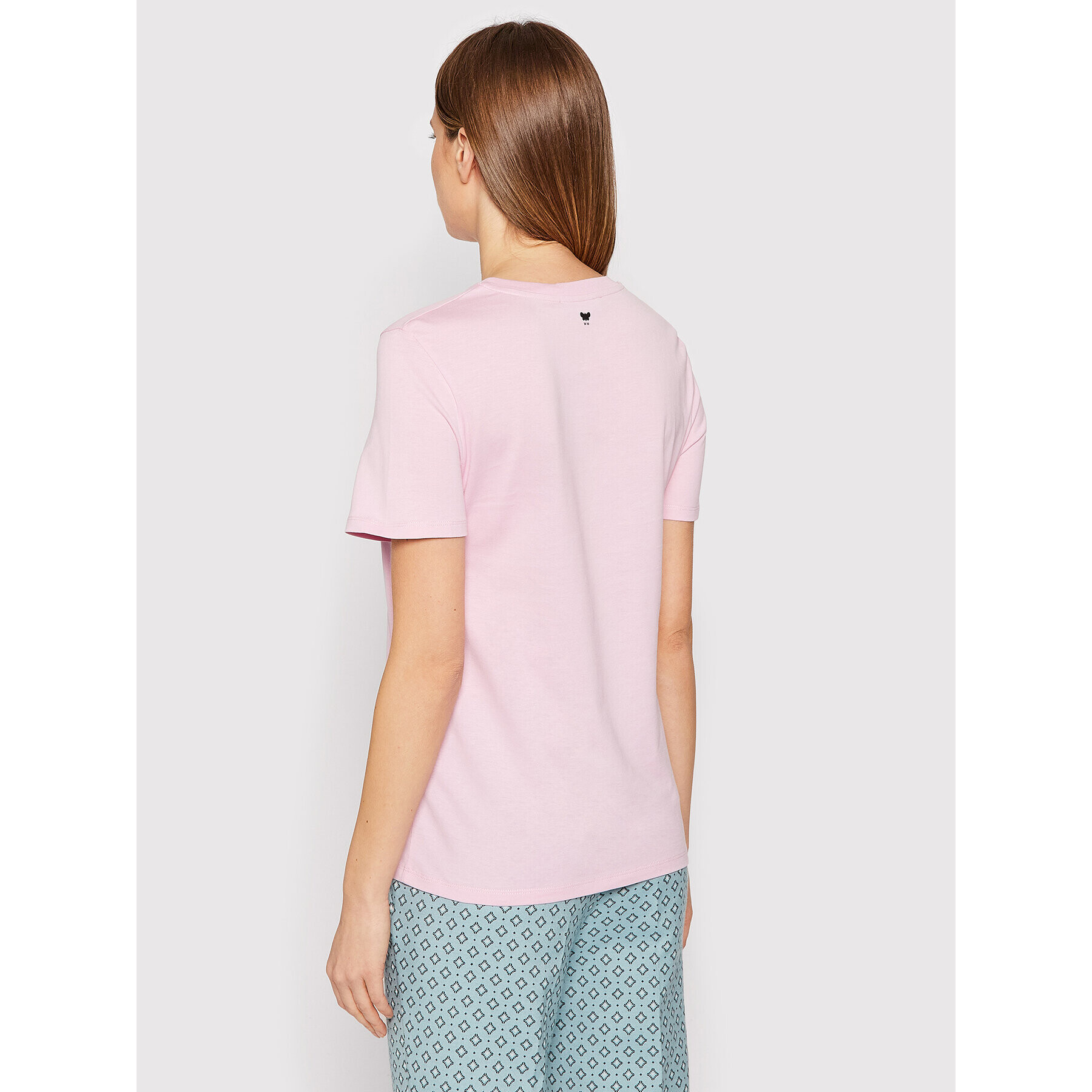 Weekend Max Mara Тишърт Suvi 59710527 Розов Regular Fit - Pepit.bg