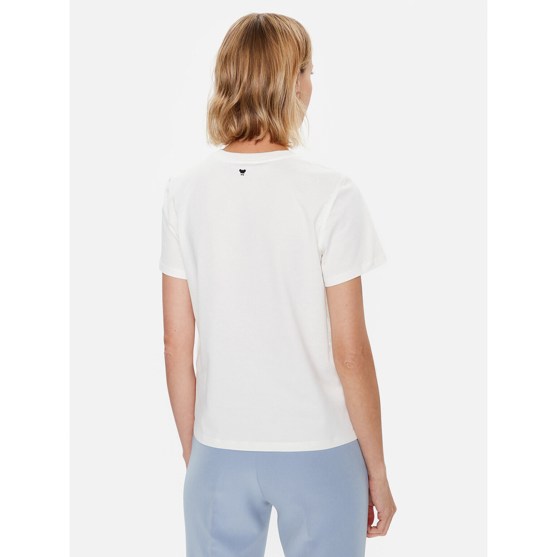 Weekend Max Mara Тишърт Talento 23597101 Бял Regular Fit - Pepit.bg