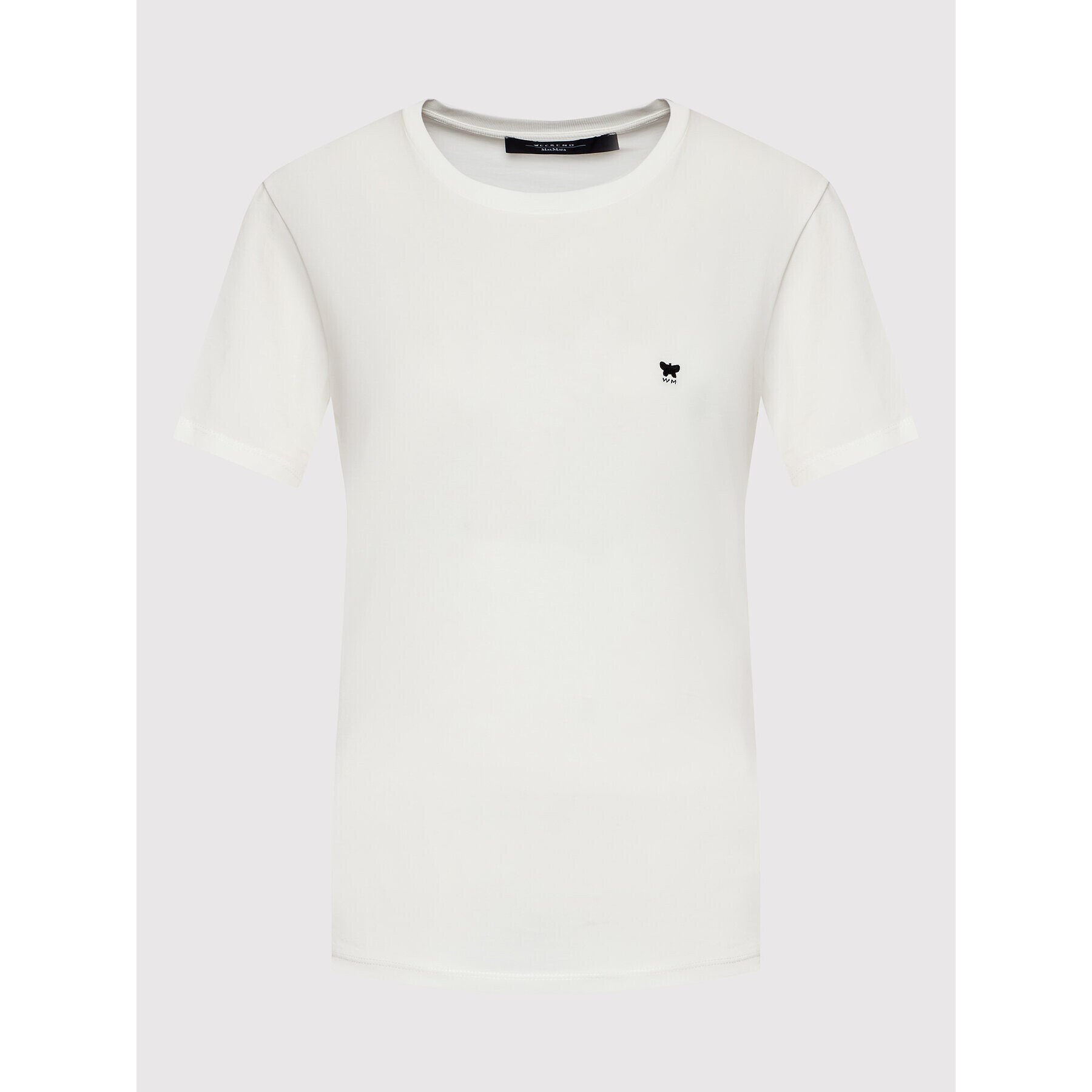 Weekend Max Mara Тишърт Venaco 59760529 Бял Relaxed Fit - Pepit.bg