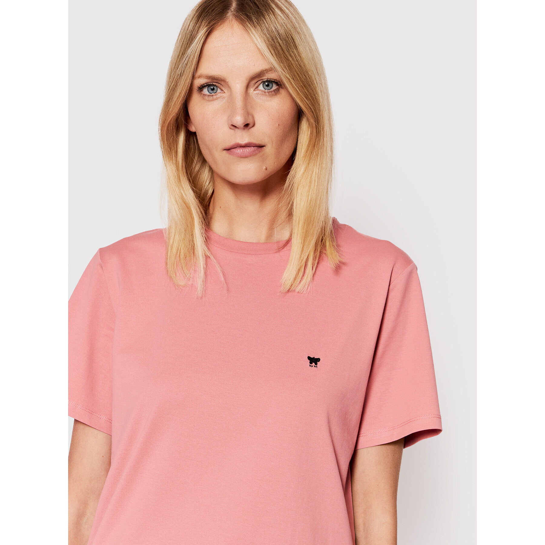 Weekend Max Mara Тишърт Venaco 59760529 Розов Relaxed Fit - Pepit.bg