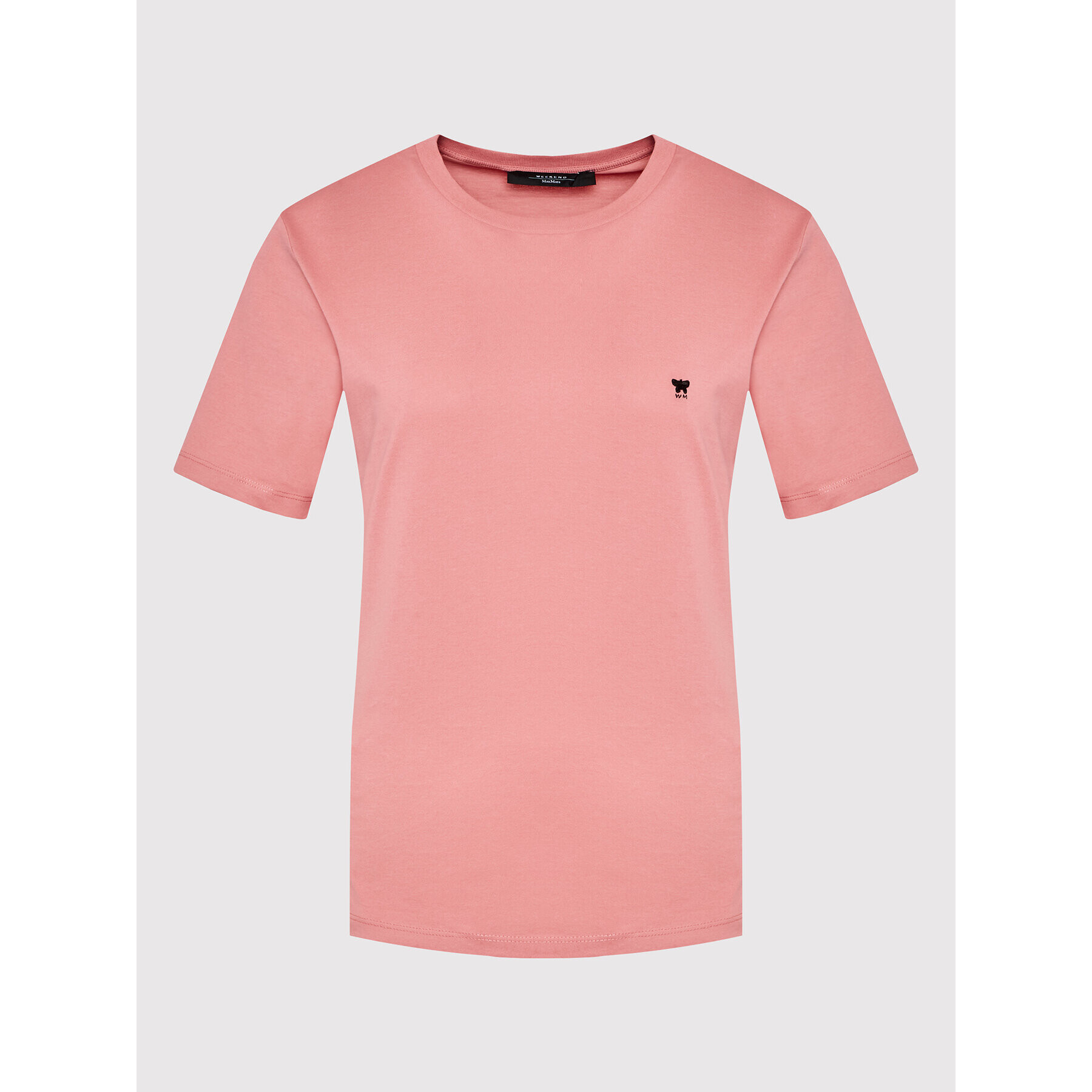 Weekend Max Mara Тишърт Venaco 59760529 Розов Relaxed Fit - Pepit.bg