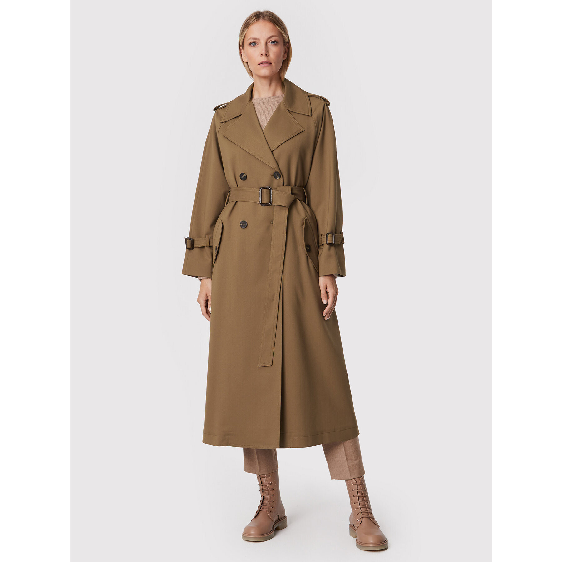 Weekend Max Mara Тренч Barni 50260129 Кафяв Regular Fit - Pepit.bg