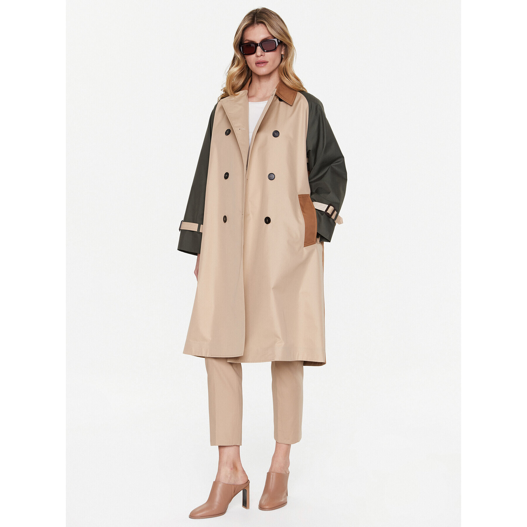 Weekend Max Mara Тренч Canasta 23502103 Бежов Regular Fit - Pepit.bg