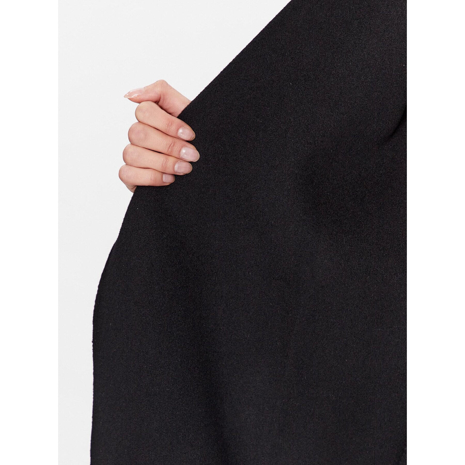 Weekend Max Mara Вълнено палто 2350160339 Черен Regular Fit - Pepit.bg