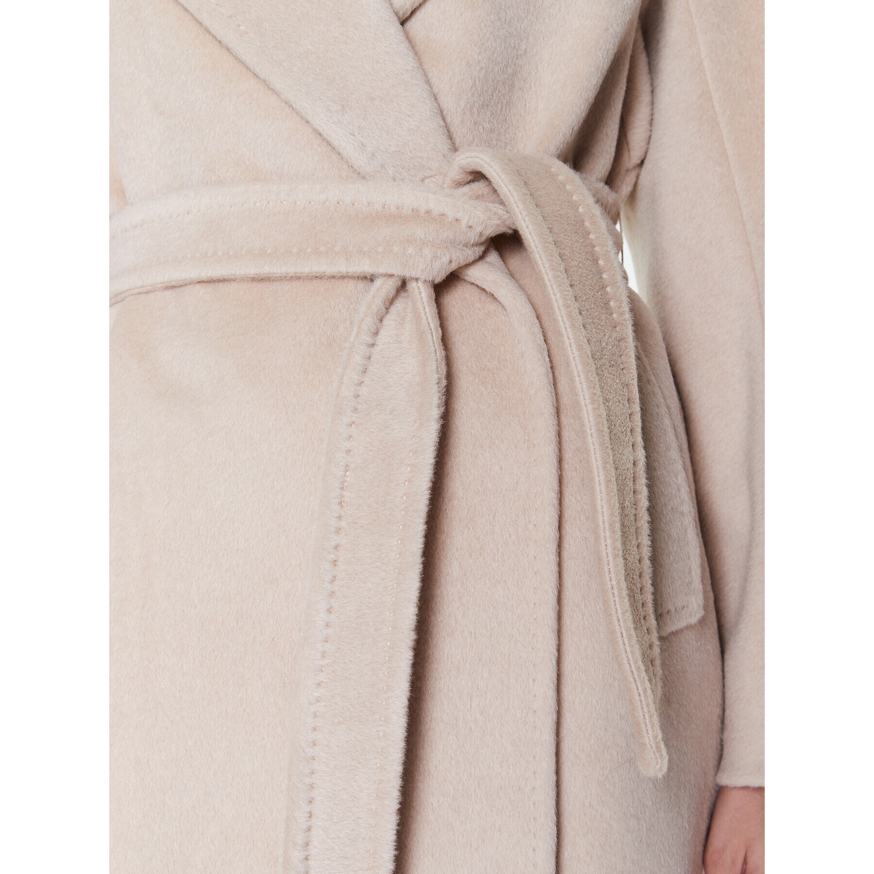 Weekend Max Mara Вълнено палто Tempera 50160423 Бежов Regular Fit - Pepit.bg