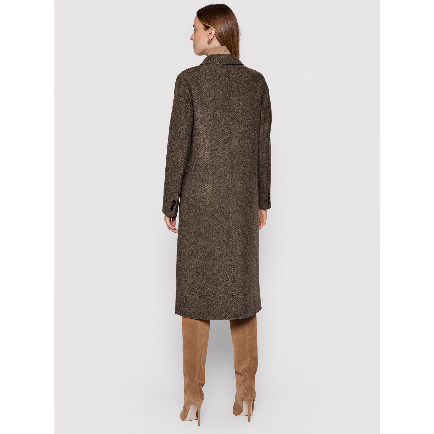 Weekend Max Mara Зимно палто Canale 50160119 Кафяв Regular Fit - Pepit.bg
