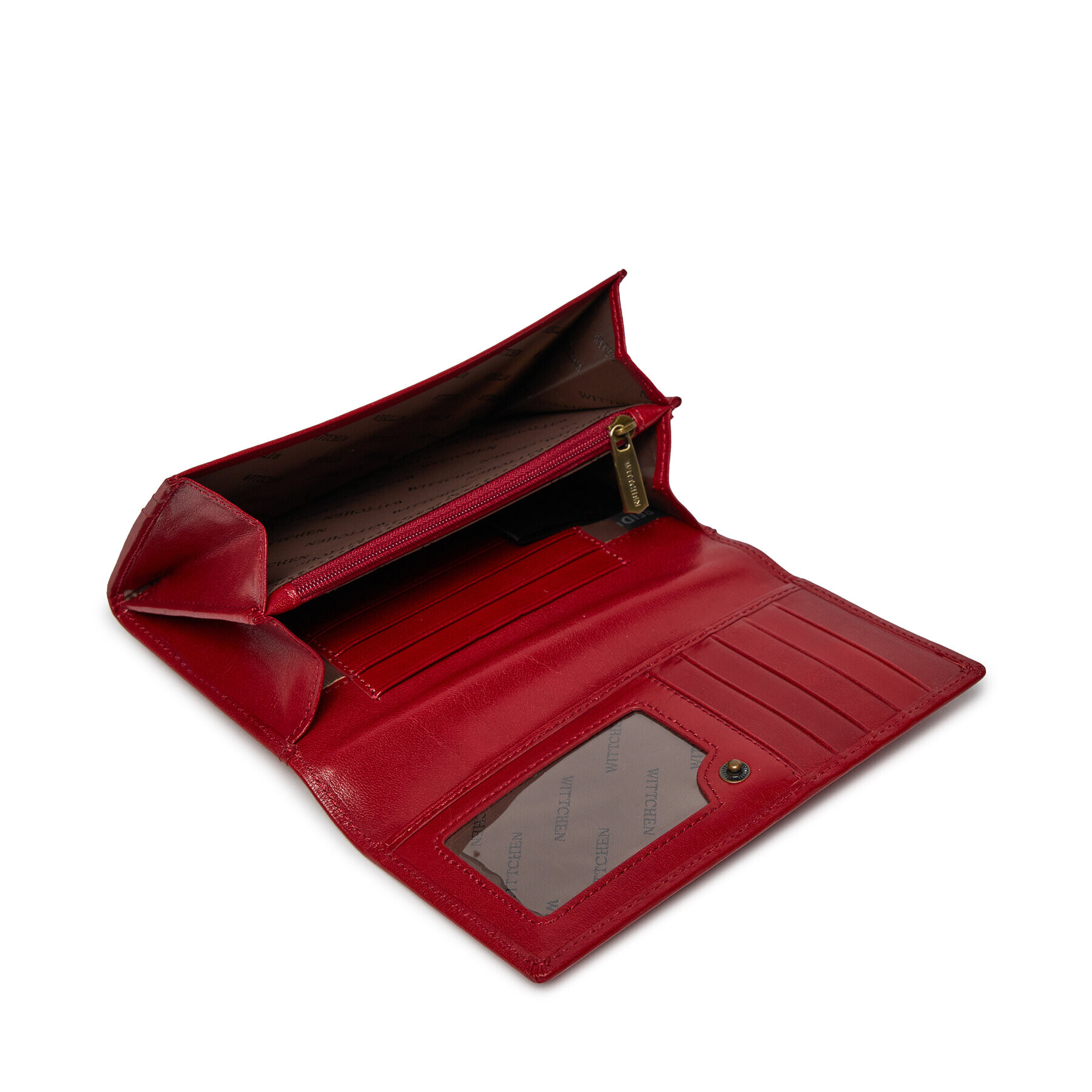WITTCHEN Голям дамски портфейл 10-1-036-L3 Червен - Pepit.bg