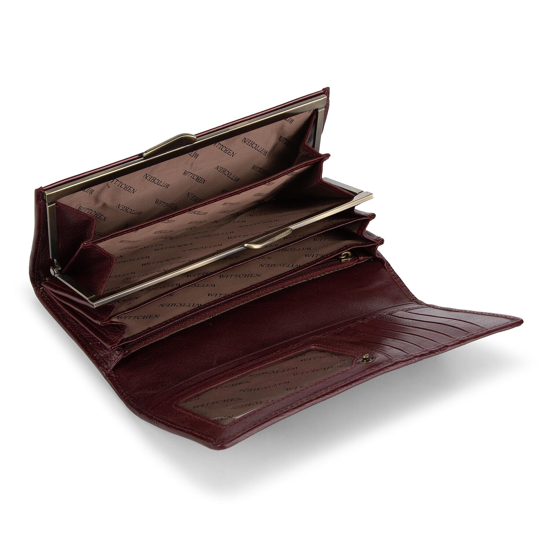 WITTCHEN Голям дамски портфейл 25-1-075-9 Бордо - Pepit.bg