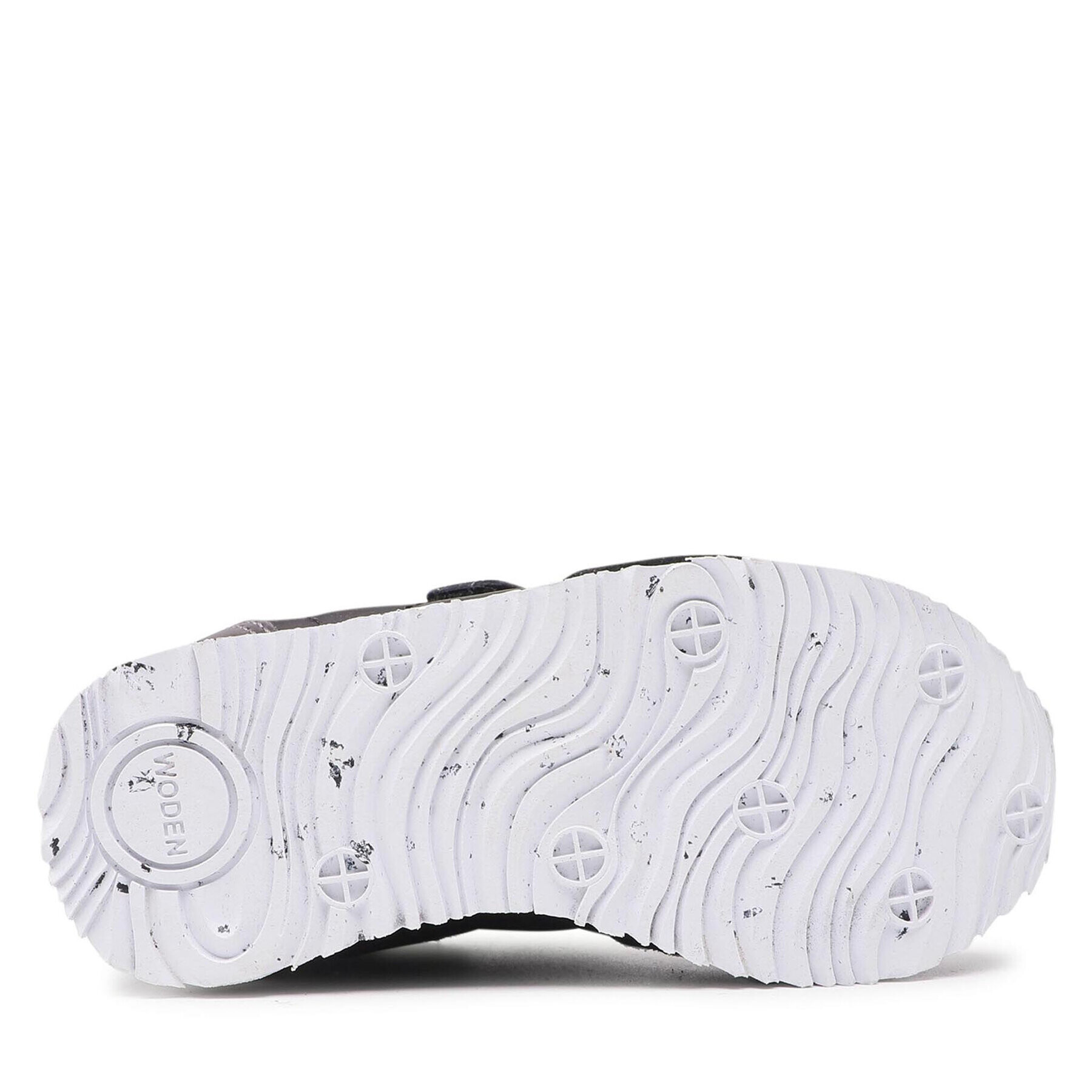 Woden Сникърси Nor Suede WK065-020 Черен - Pepit.bg
