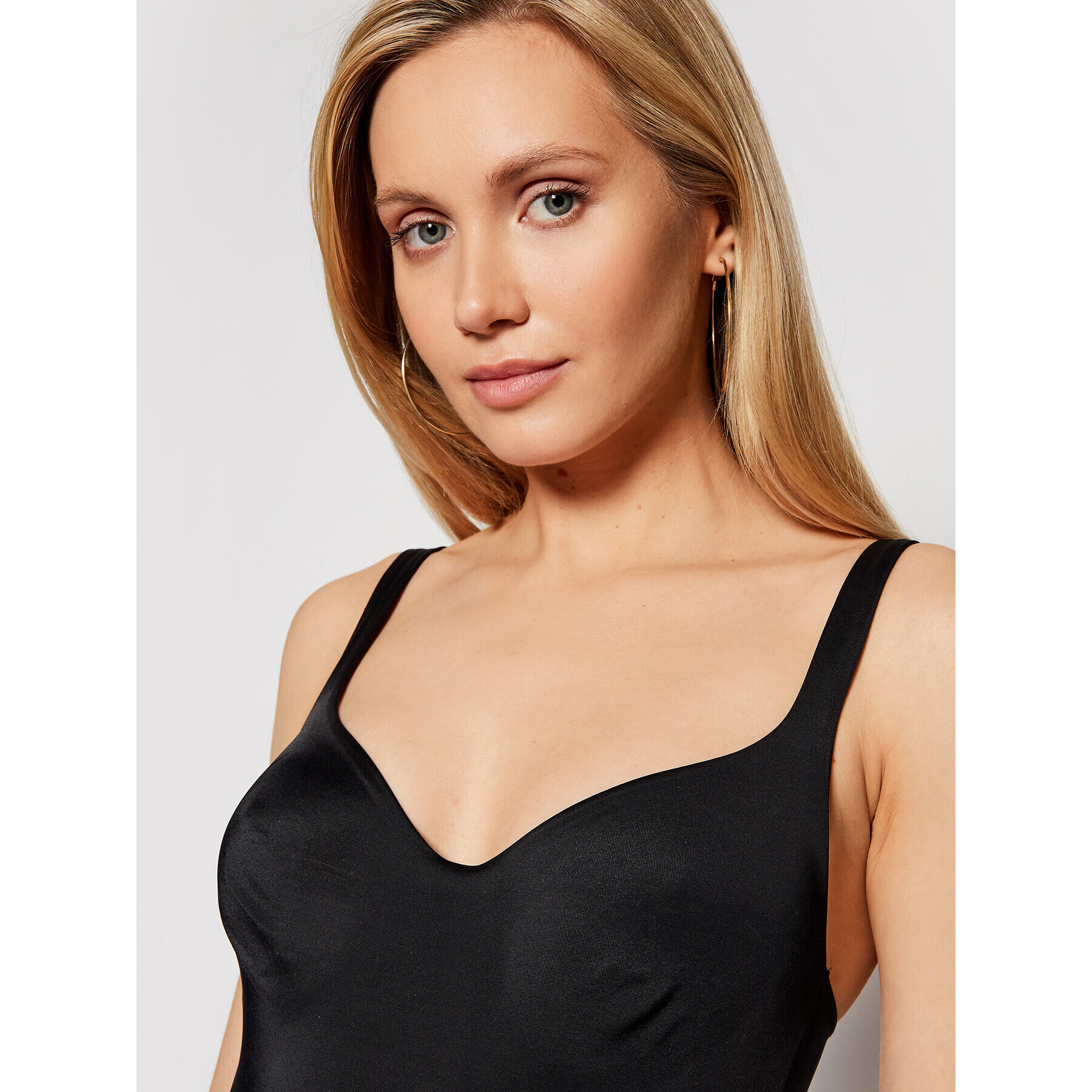 Wolford Боди Mat De Luxe 71864 Черен - Pepit.bg