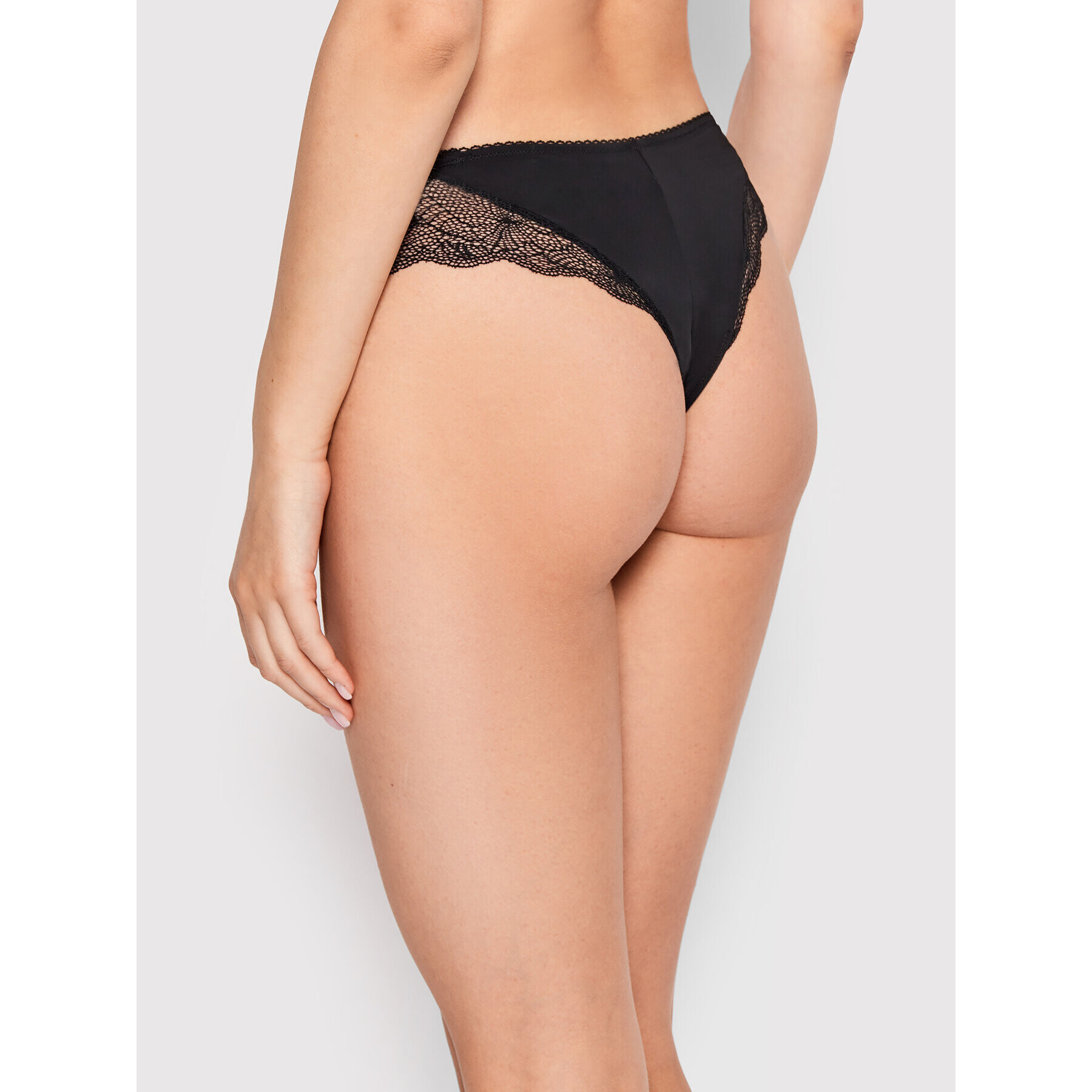 Wonderbra Дамски бикини тип бразилиана WB000B2W Черен - Pepit.bg